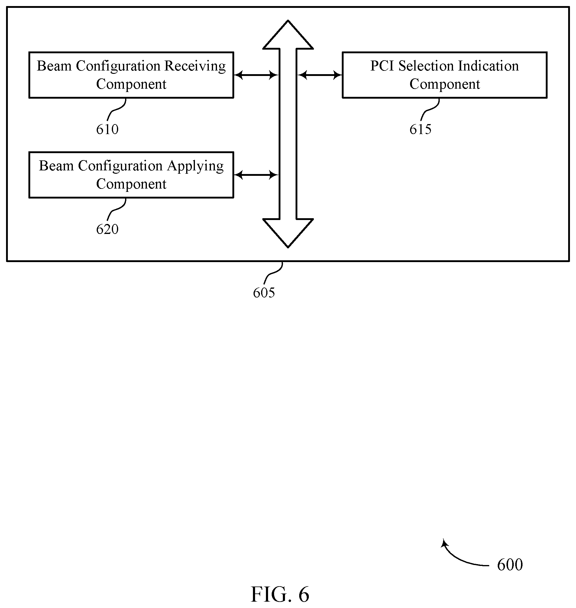 Patent US12324033 Figure 6 – Implicit beam indication