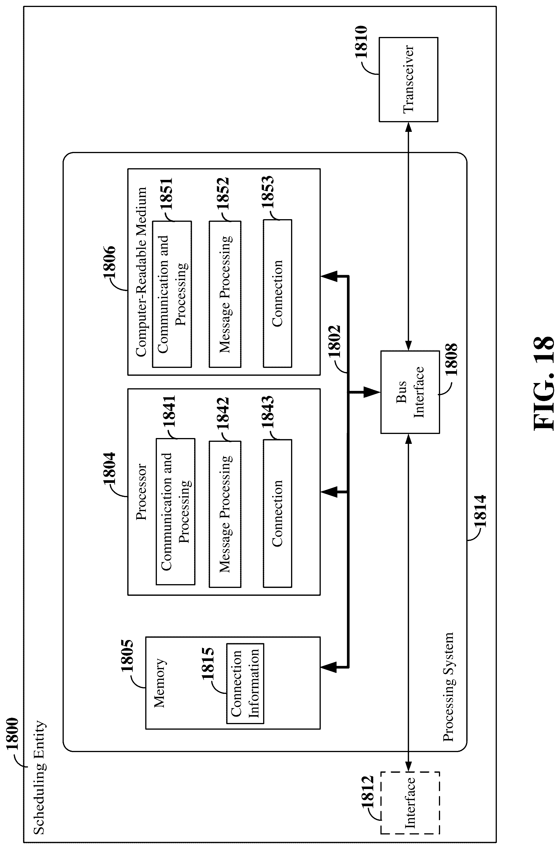 Patent US12324034 Figure 18 – Establishing a signaling connection in a wireless network