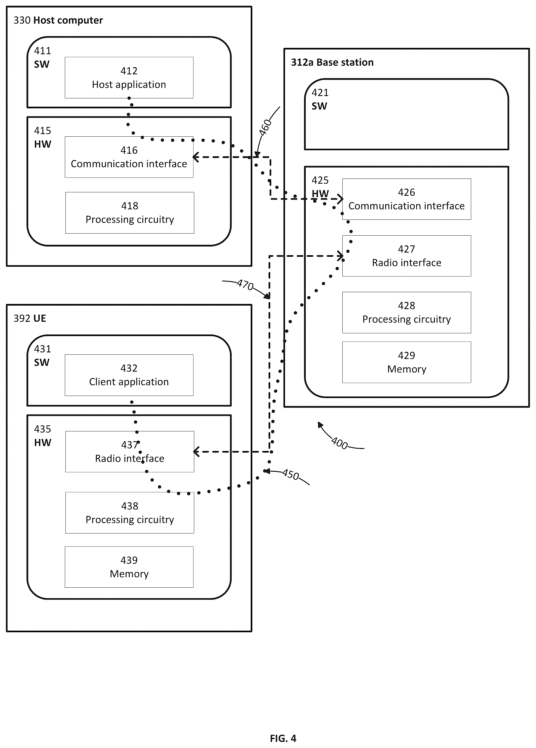 Patent US12324035 Figure 4 – Connection management in multi-hop networks