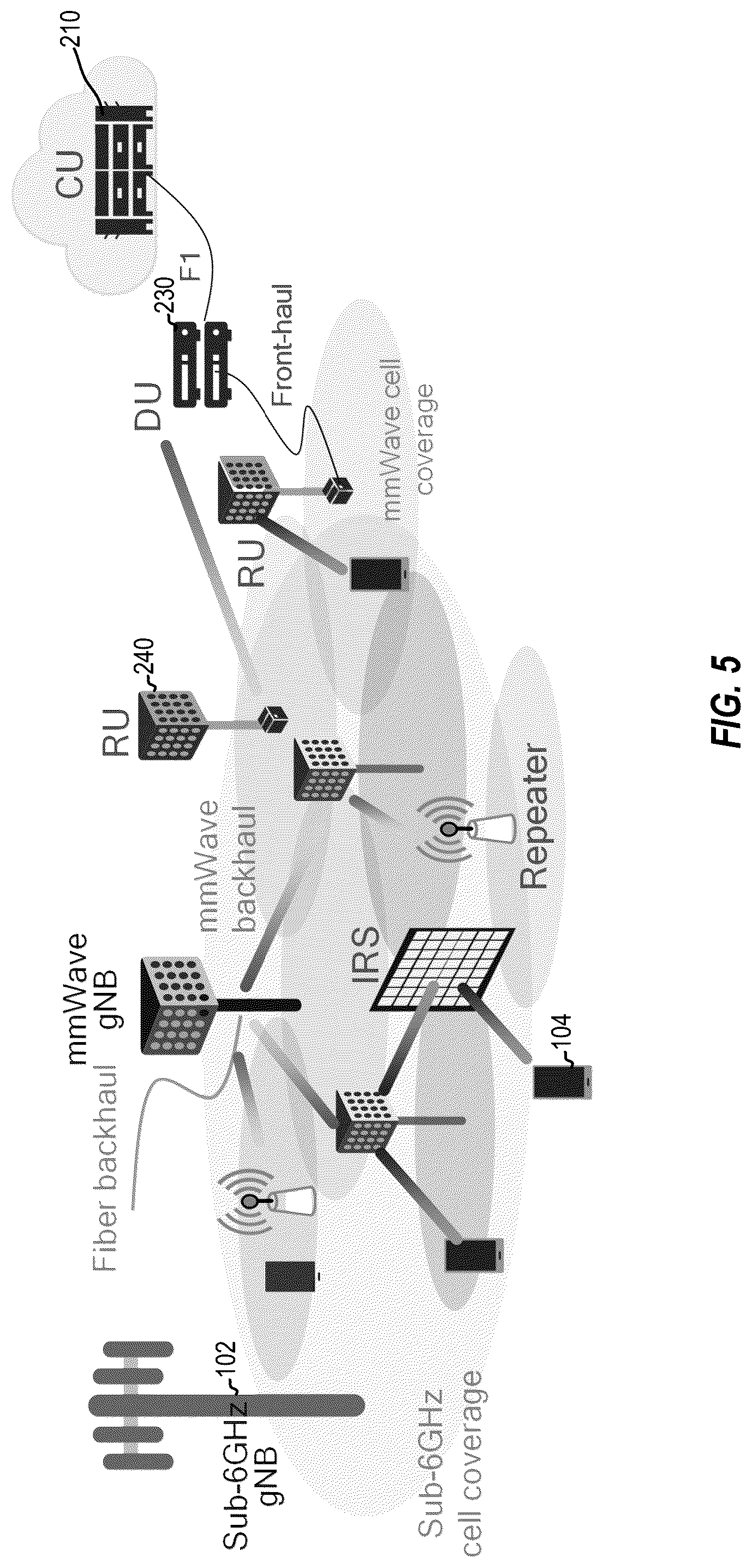 Patent US12324036 Figure 5 – Link establishment via an assisting node