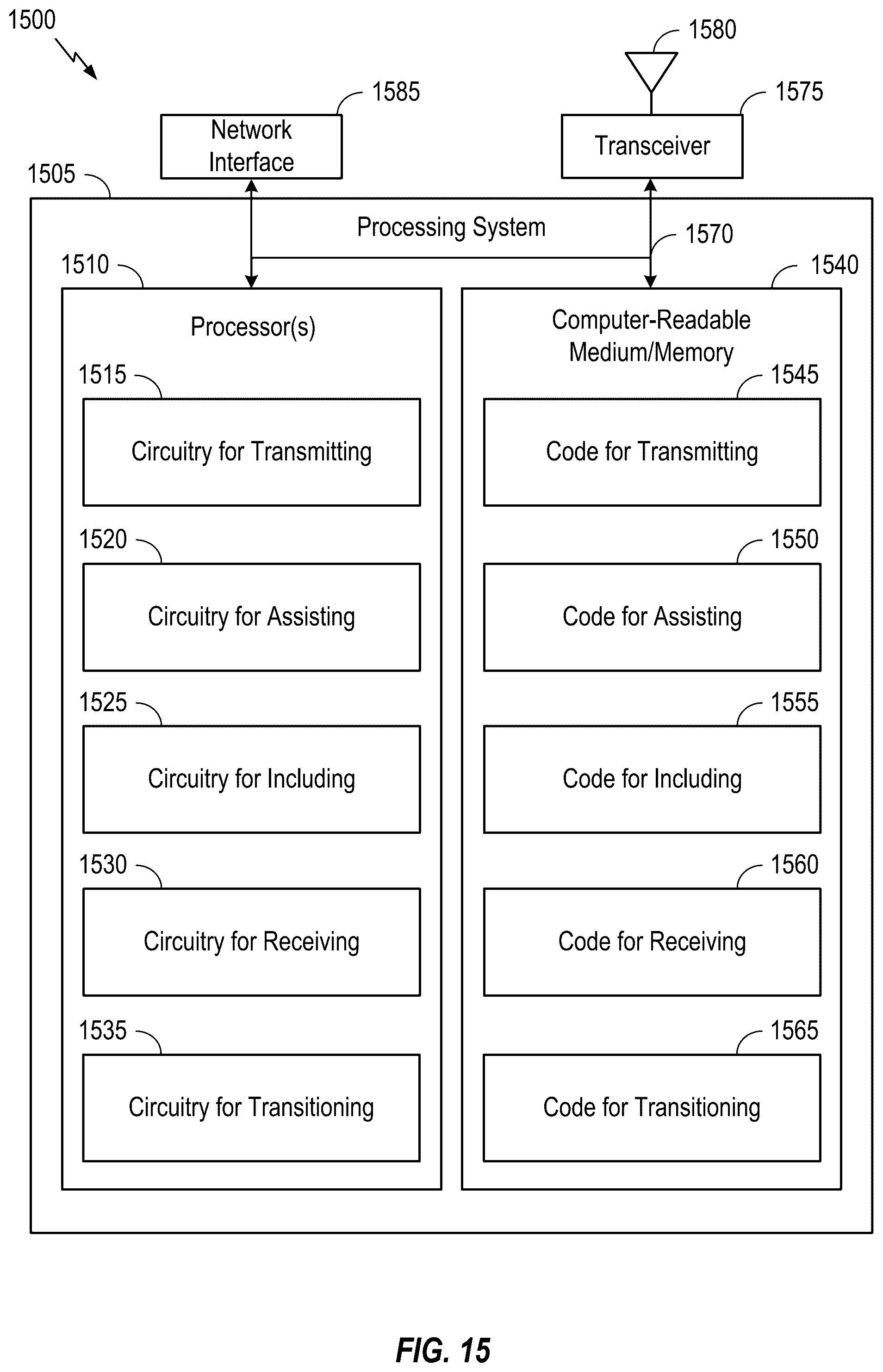 Patent US12324036 Figure 15 – Link establishment via an assisting node