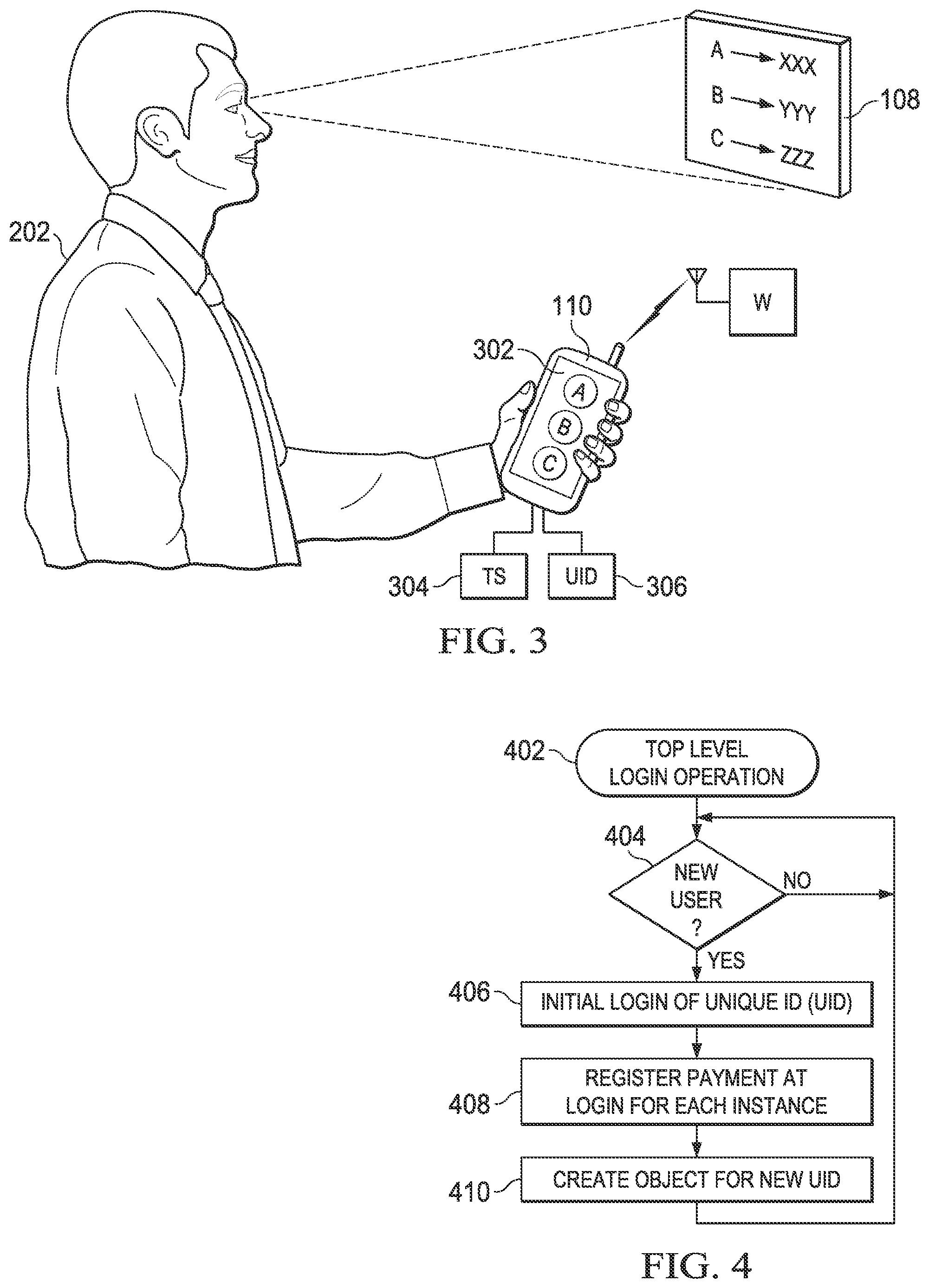 Patent US12324060 Figure 3 – System and method for using a mobile device as an input device for surveys at a live event