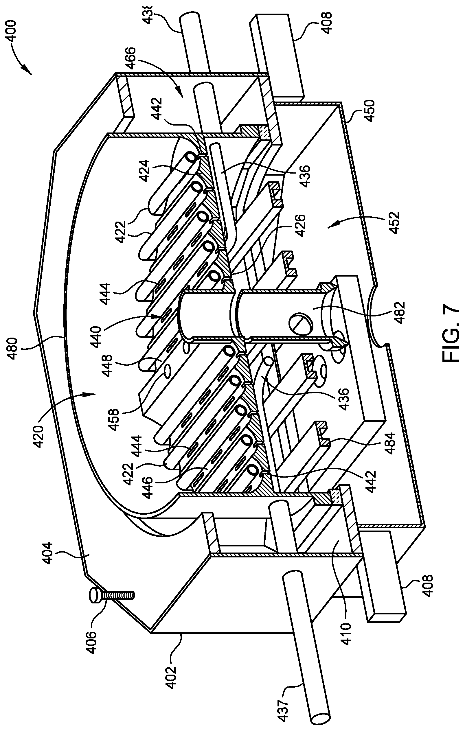 Patent US12324061 Figure 7 – Epitaxial deposition chamber
