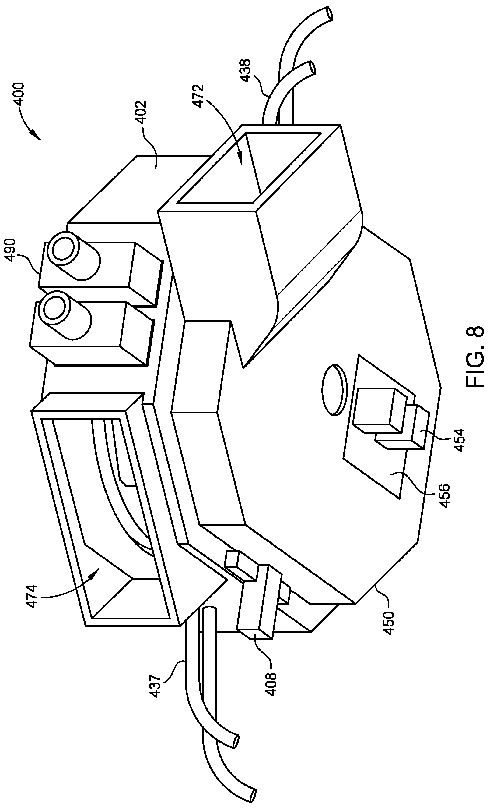 Patent US12324061 Figure 8 – Epitaxial deposition chamber