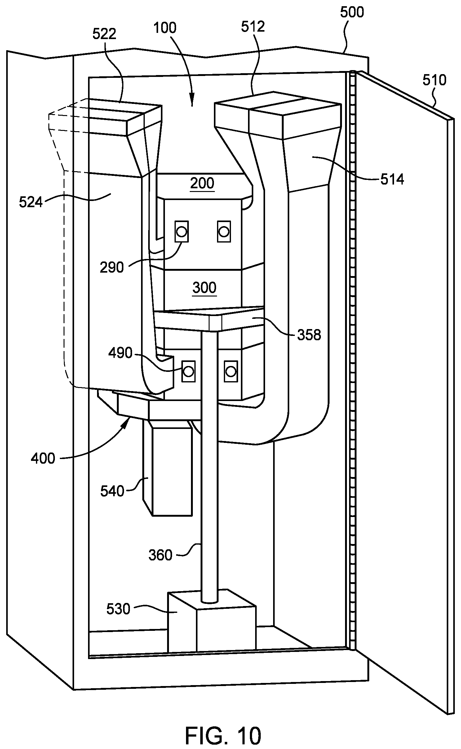 Patent US12324061 Figure 10 – Epitaxial deposition chamber