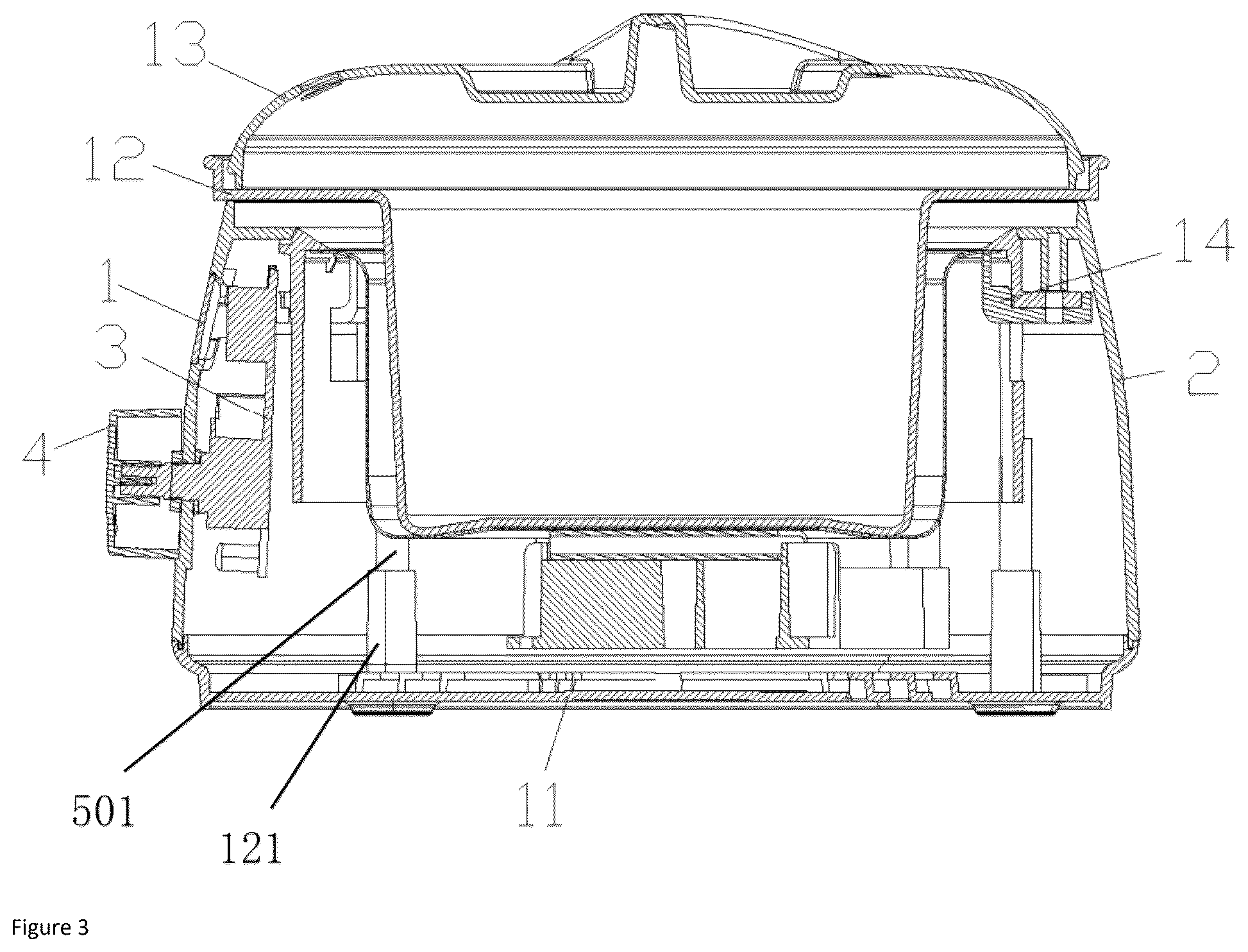 Patent US12324062 Figure 3 – Wax melting device
