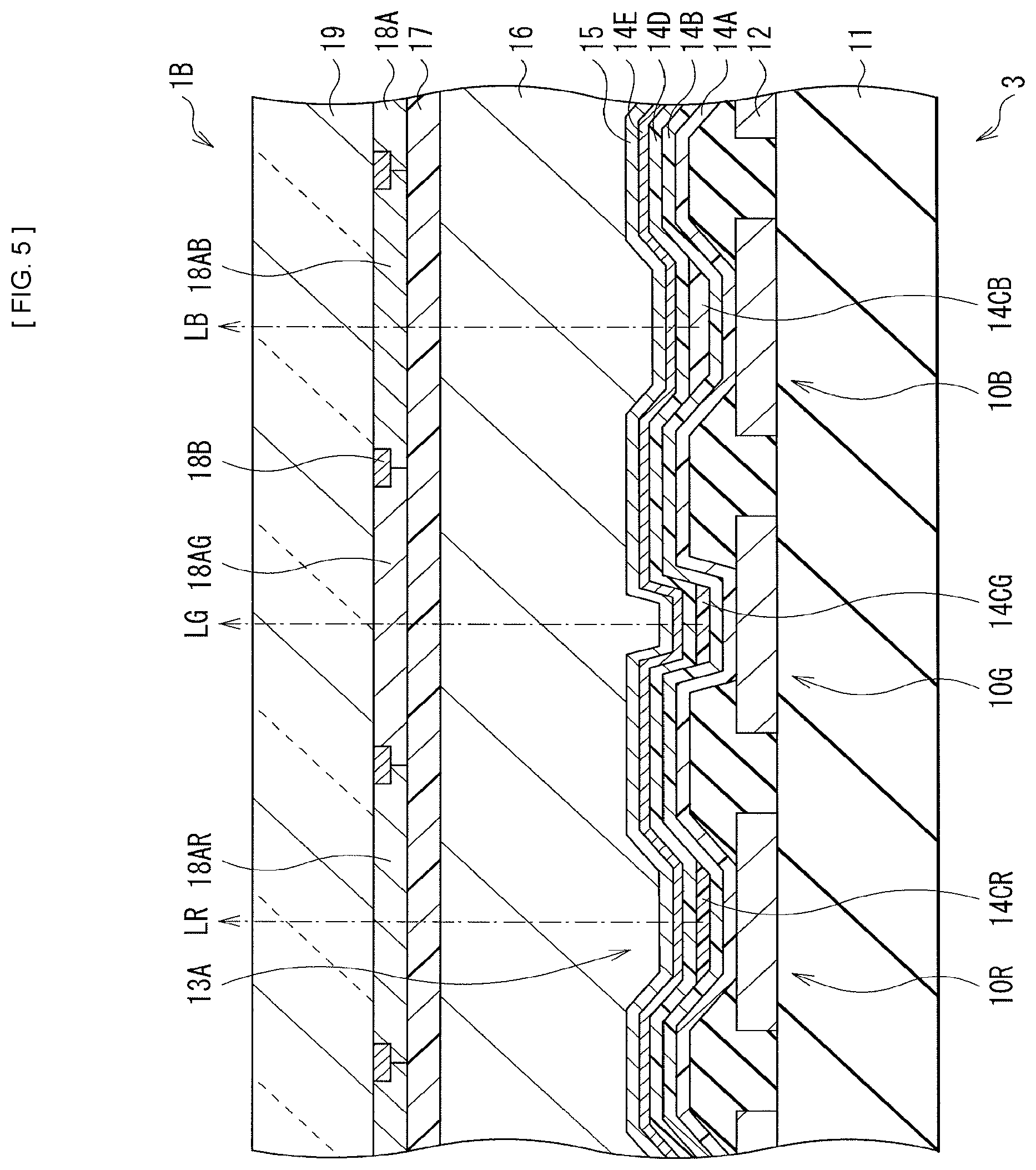 Patent US12324064 Figure 5 – Display unit, method of manufacturing the same, and electronic apparatus
