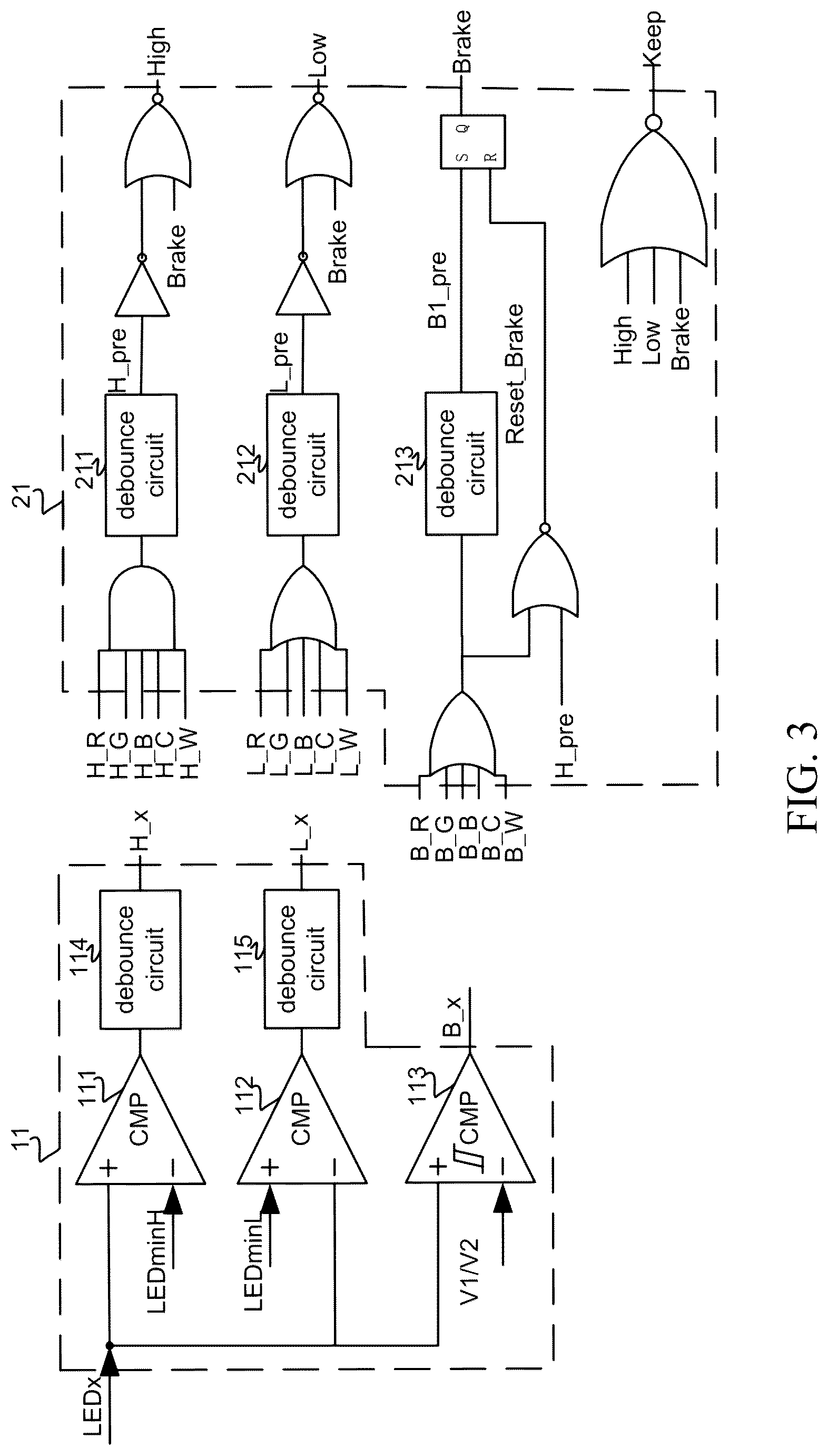 Patent US12324065 Figure 3 – Dimming control circuit, dimming control method, and LED driver circuit