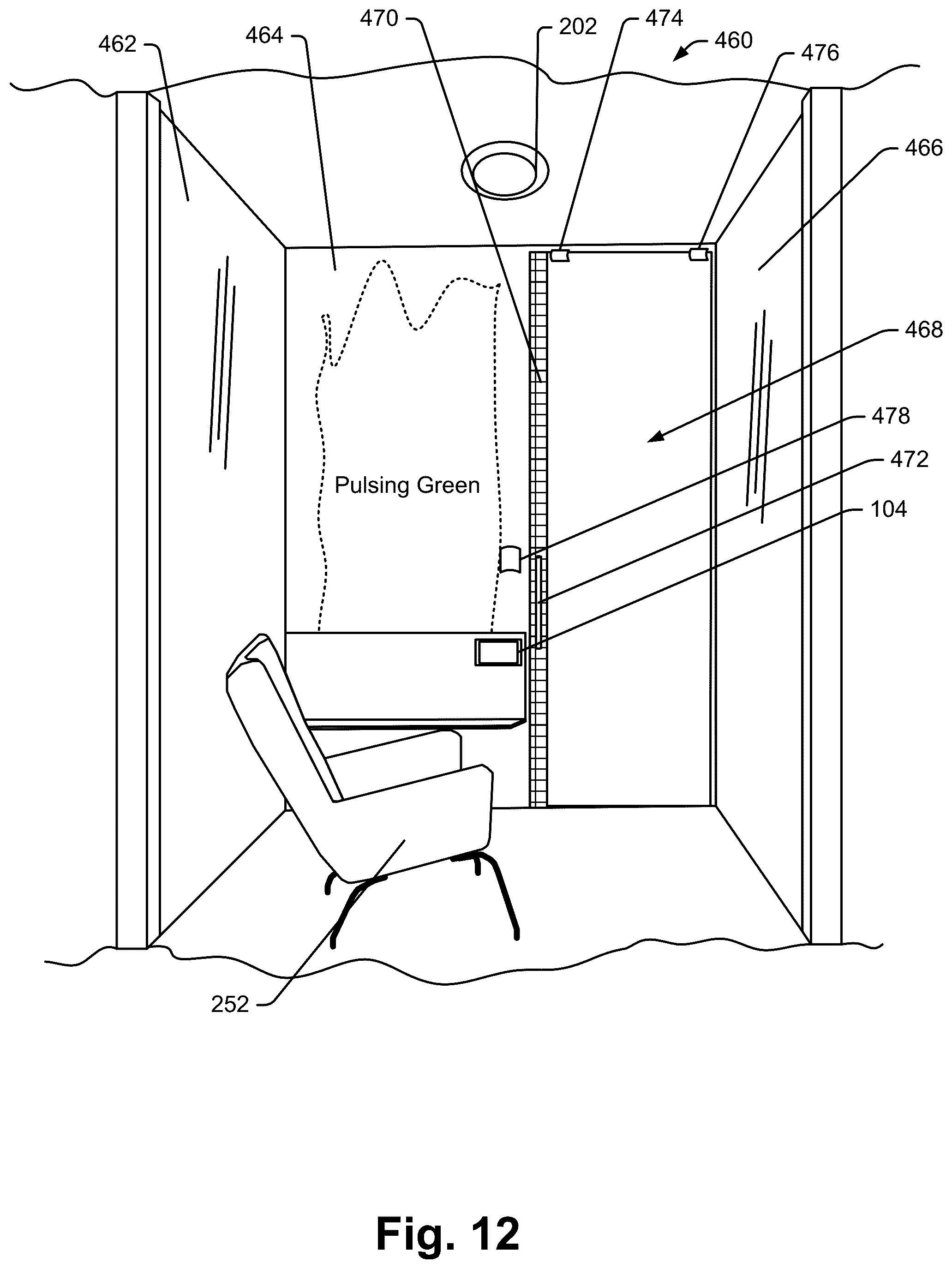 Patent US12324072 Figure 12 – Environment optimization for space based on presence and activities