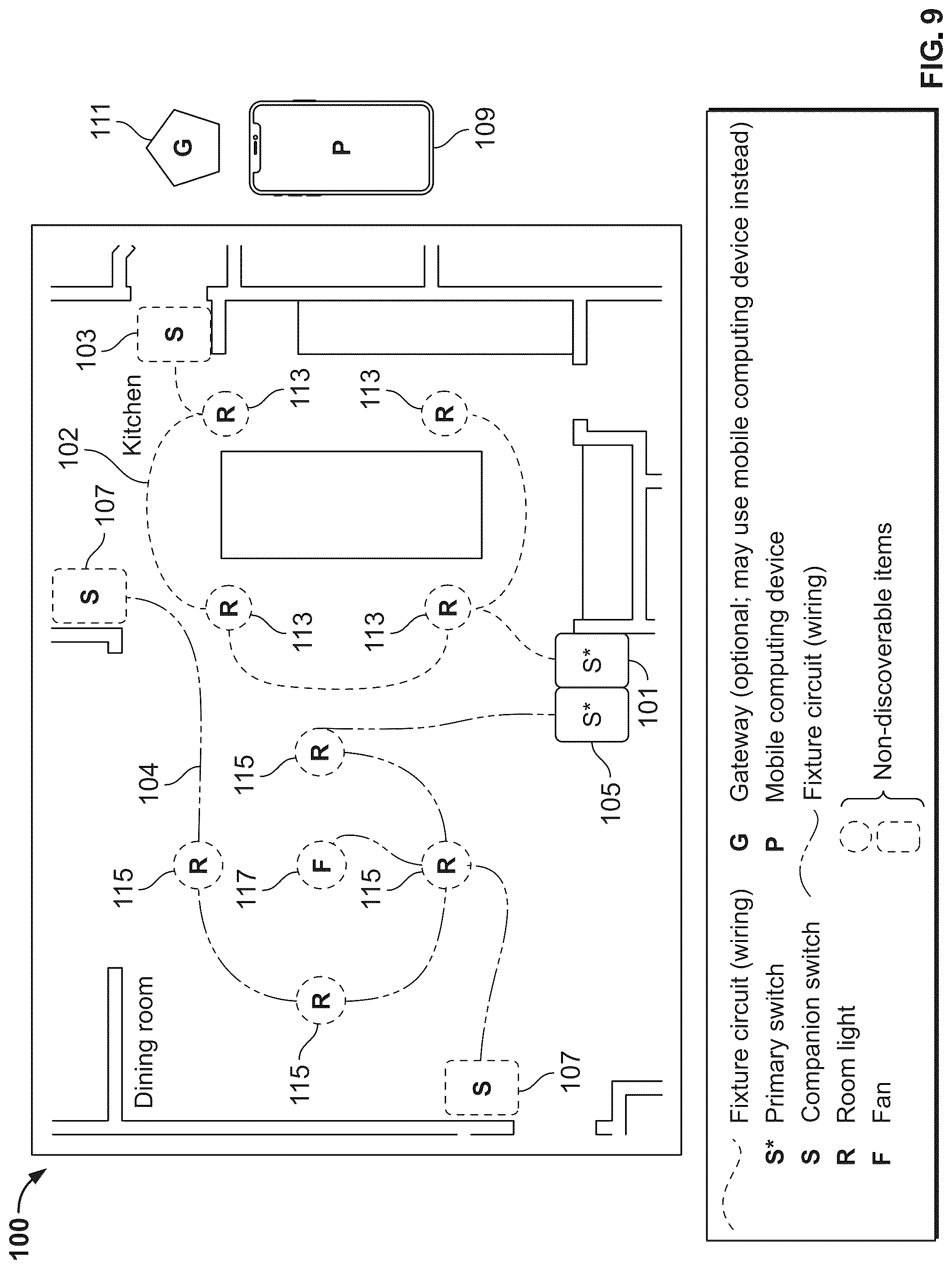 Patent US12324077 Figure 9 – Circuit mapping