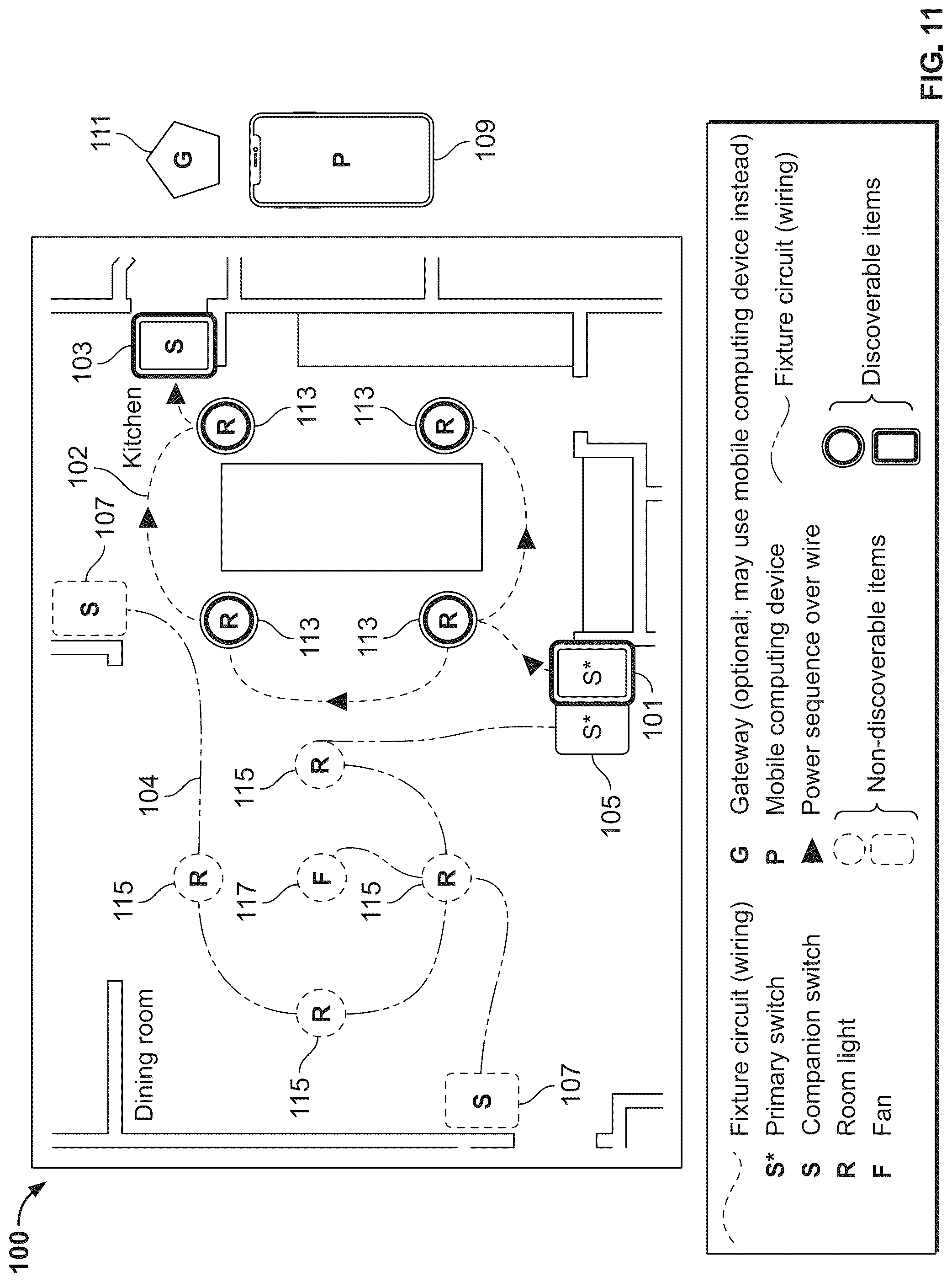 Patent US12324077 Figure 11 – Circuit mapping