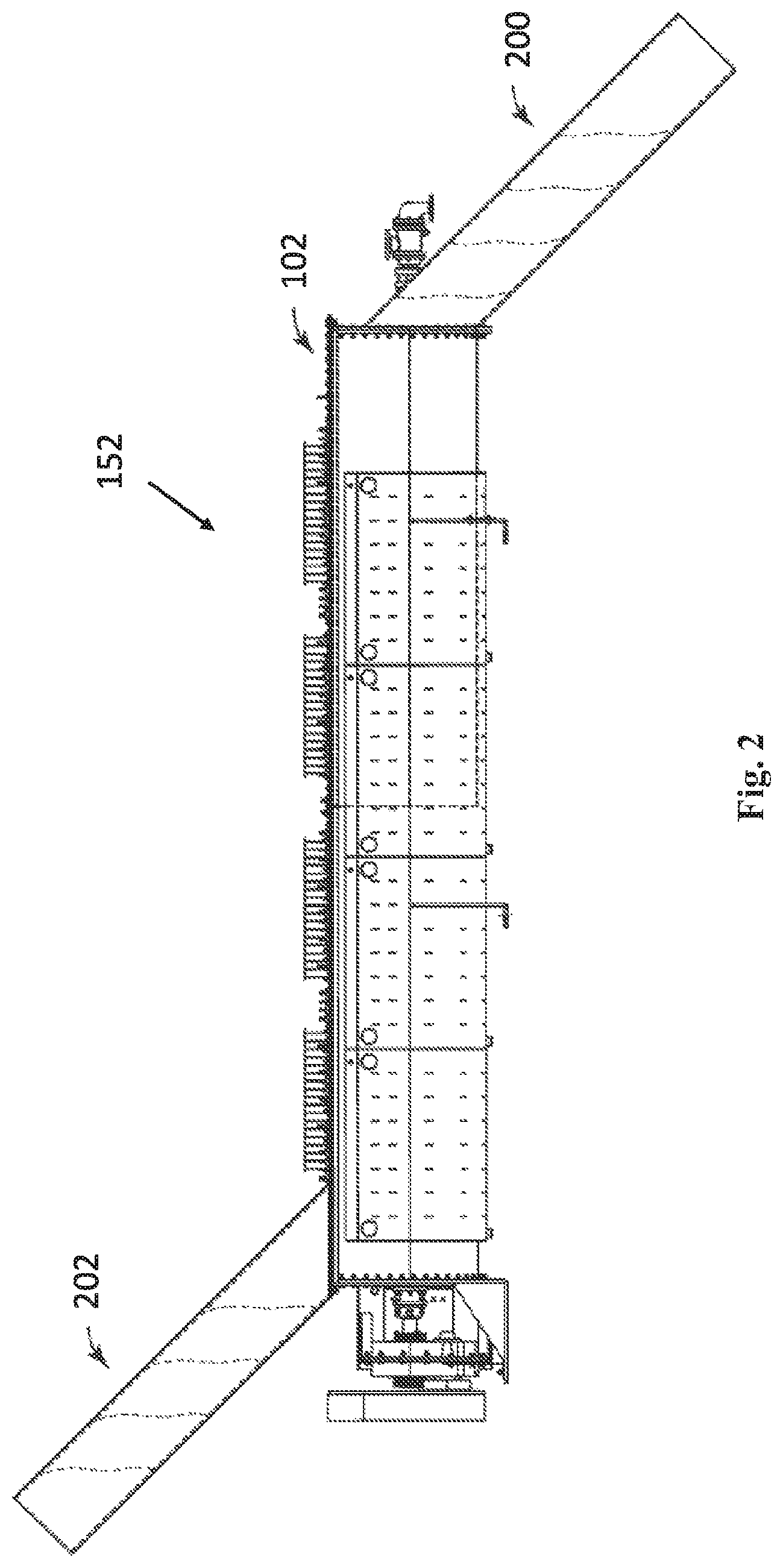 Patent US12324083 Figure 2 – Microwave heating system with suppression tunnel and related features