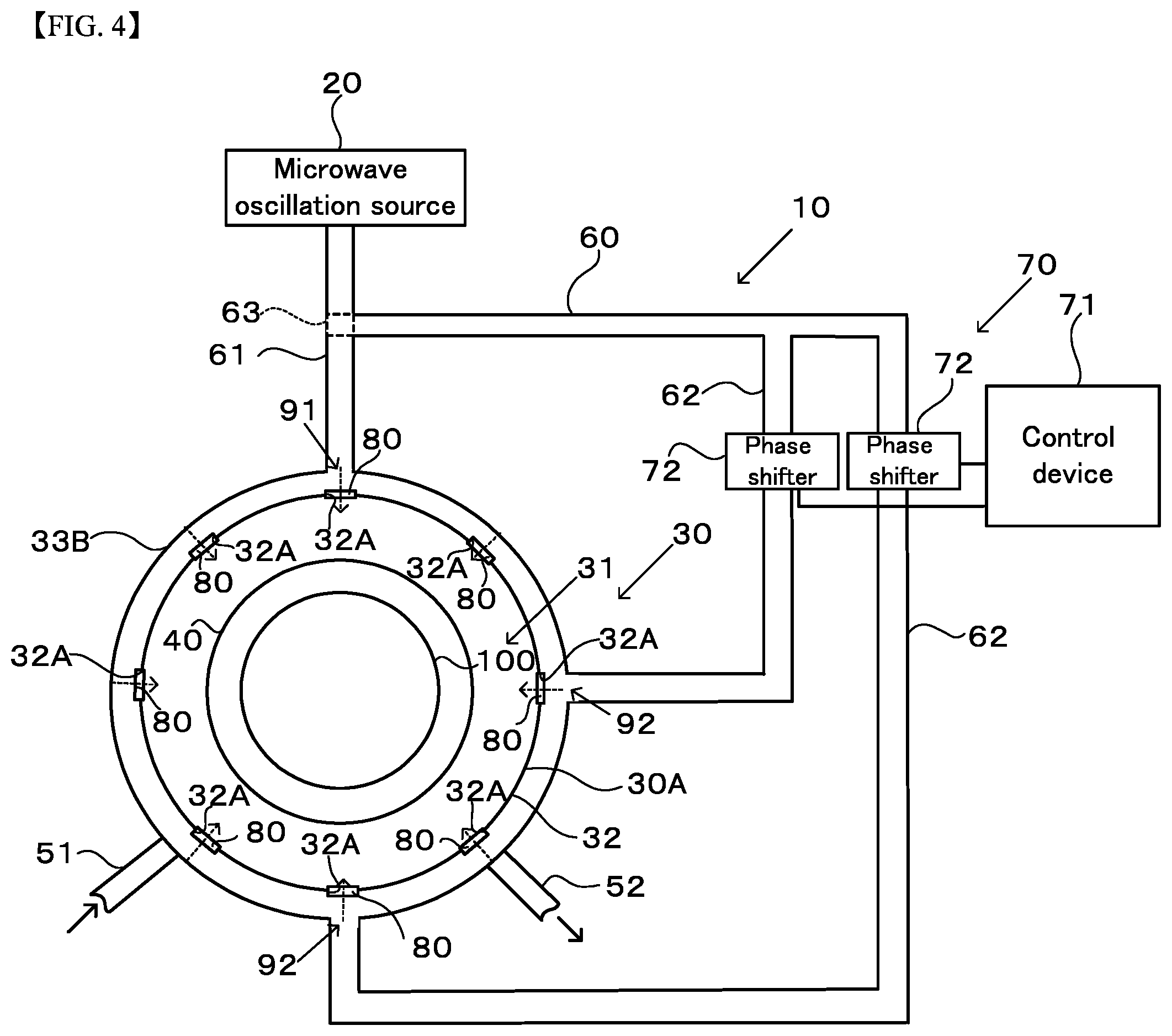 Patent US12324085 Figure 4 – Microwave plasma treatment device
