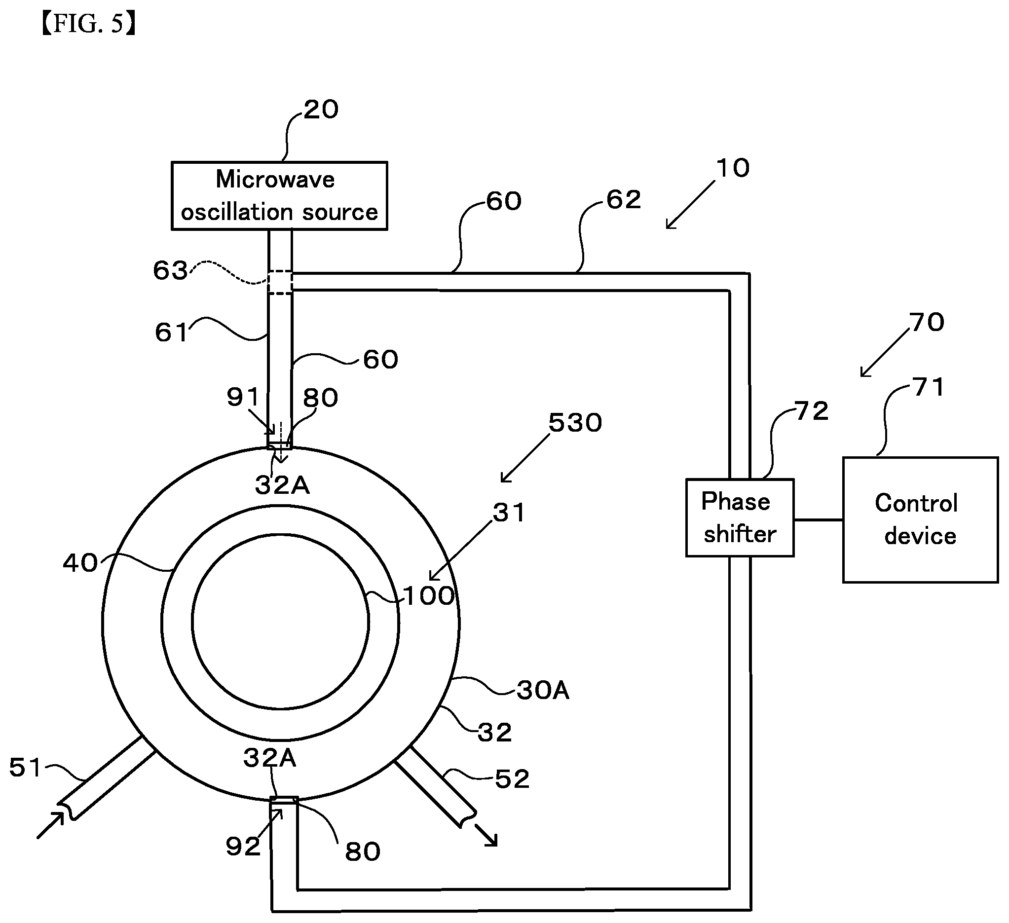 Patent US12324085 Figure 5 – Microwave plasma treatment device