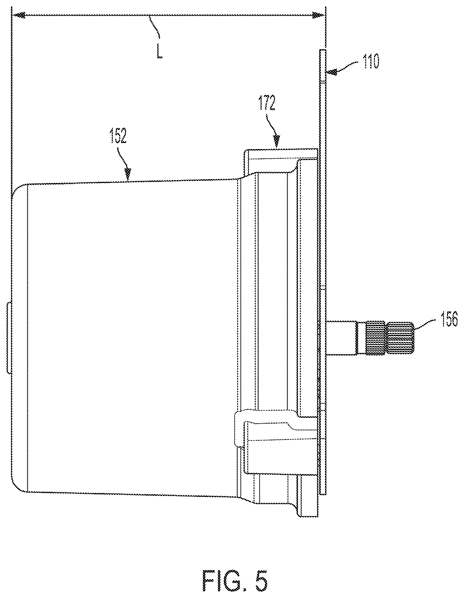 Patent US12324093 Figure 5 – Single circuit board assembly with logic and power components