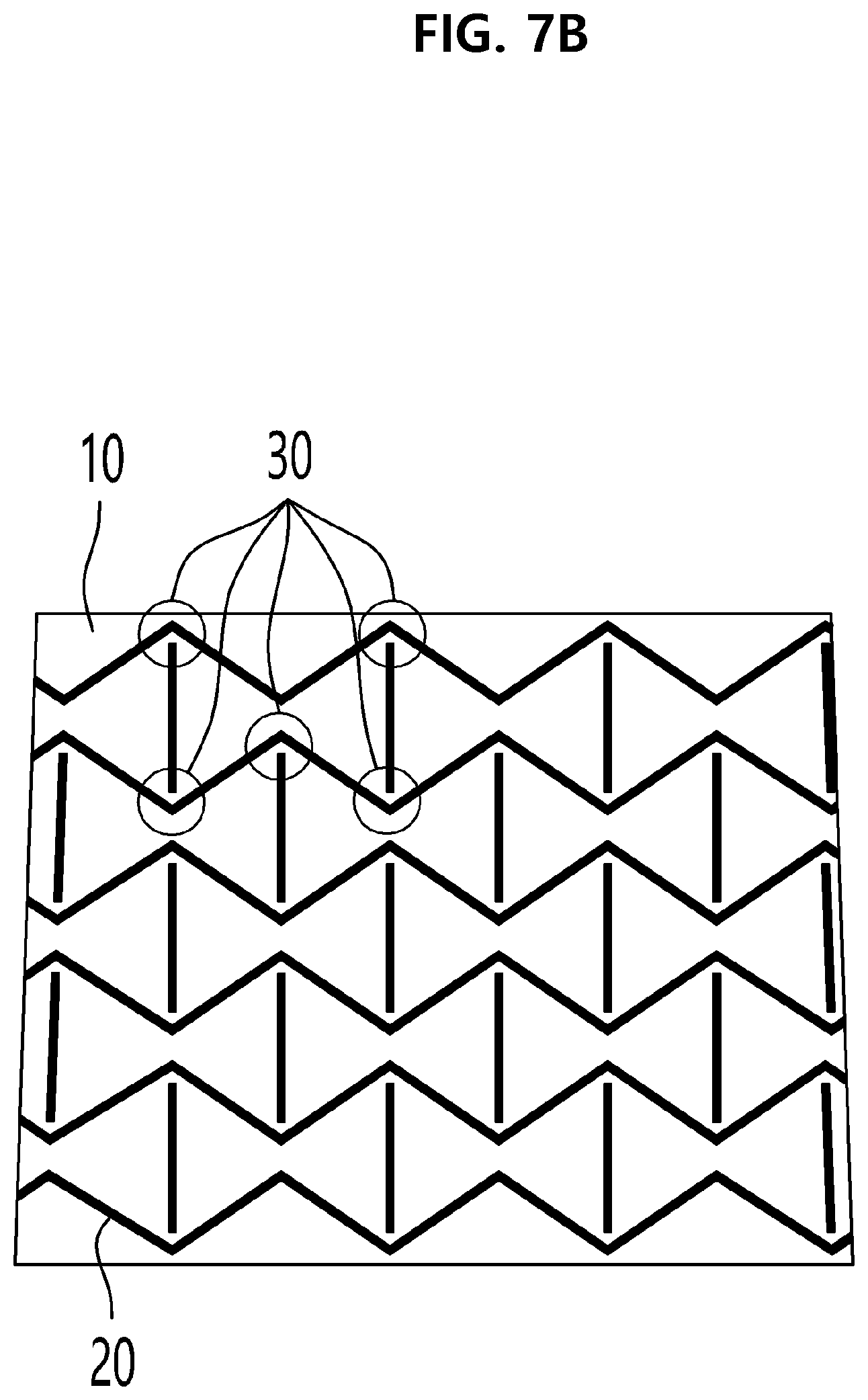 Patent US12324095 Figure 8 – Auxetic stretchable substrate with flexible joint structure and method of manufacturing same