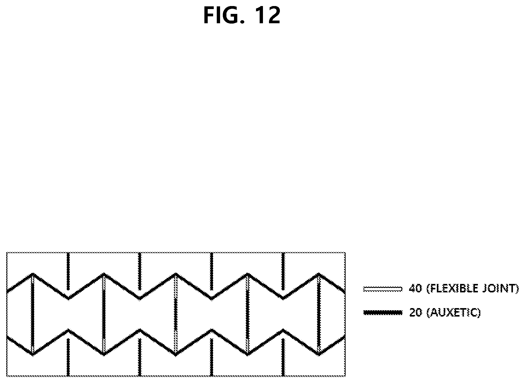 Patent US12324095 Figure 14 – Auxetic stretchable substrate with flexible joint structure and method of manufacturing same