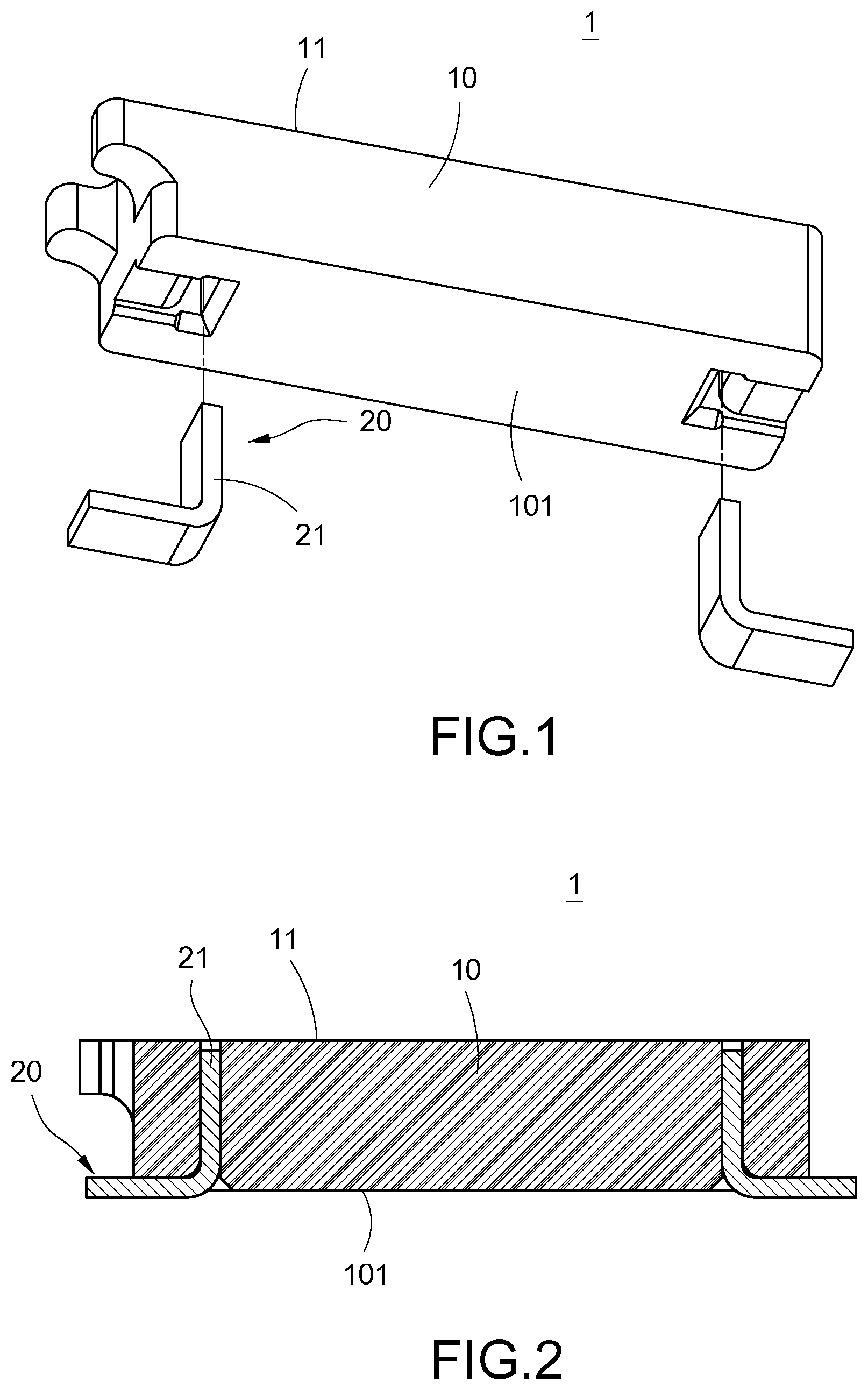 Patent US12324097 Figure 1 – PCB pad for SMT process