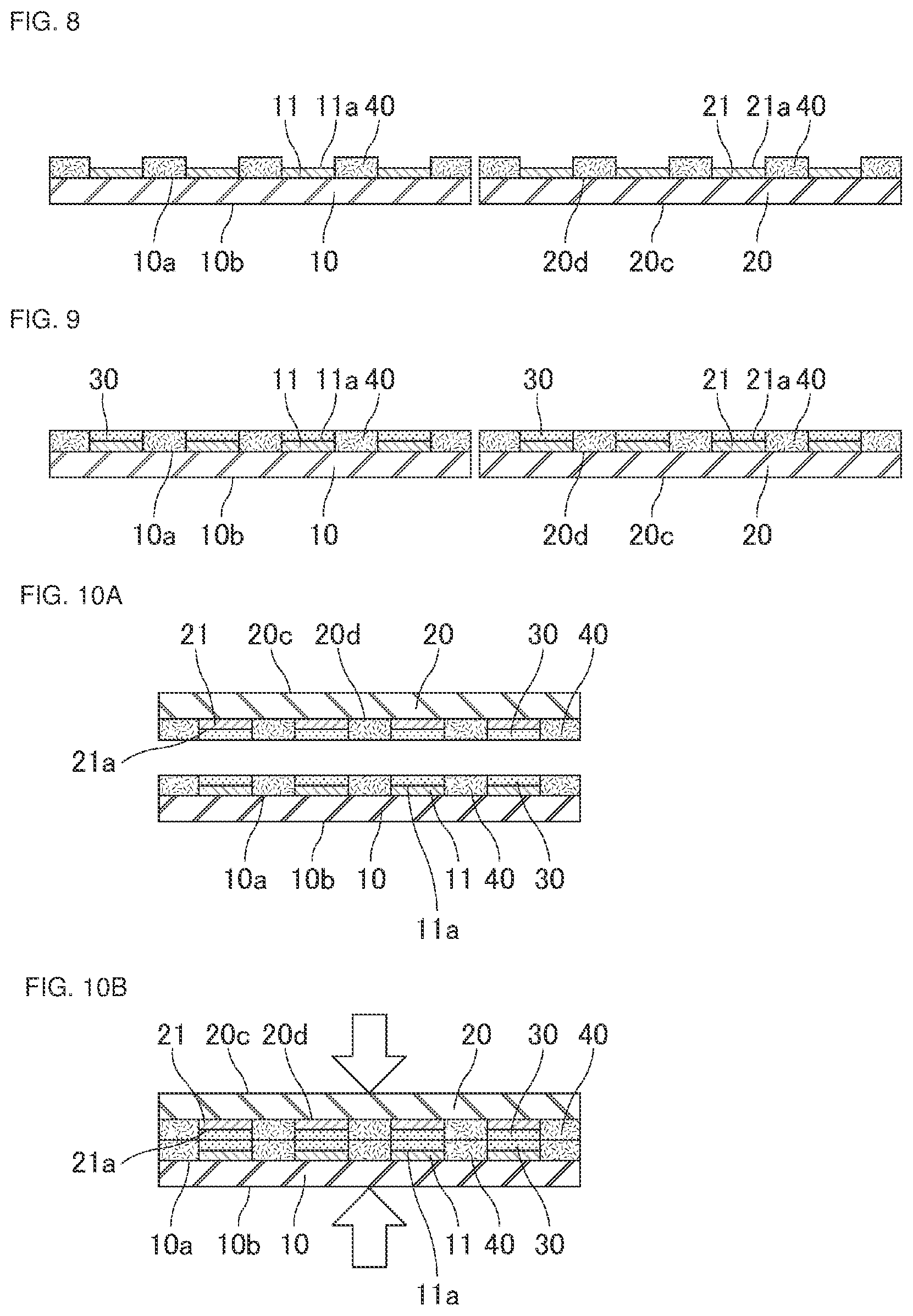 Patent US12324098 Figure 4 – Connection structure and connection structure manufacturing method