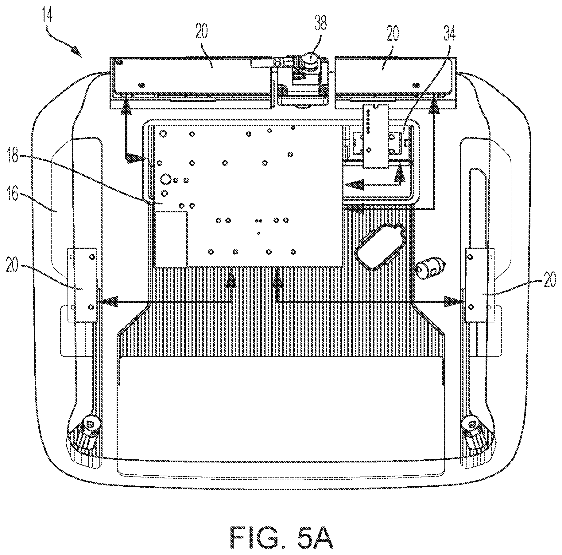 Patent US12324099 Figure 4 – Vehicular overhead console with flexible circuit board