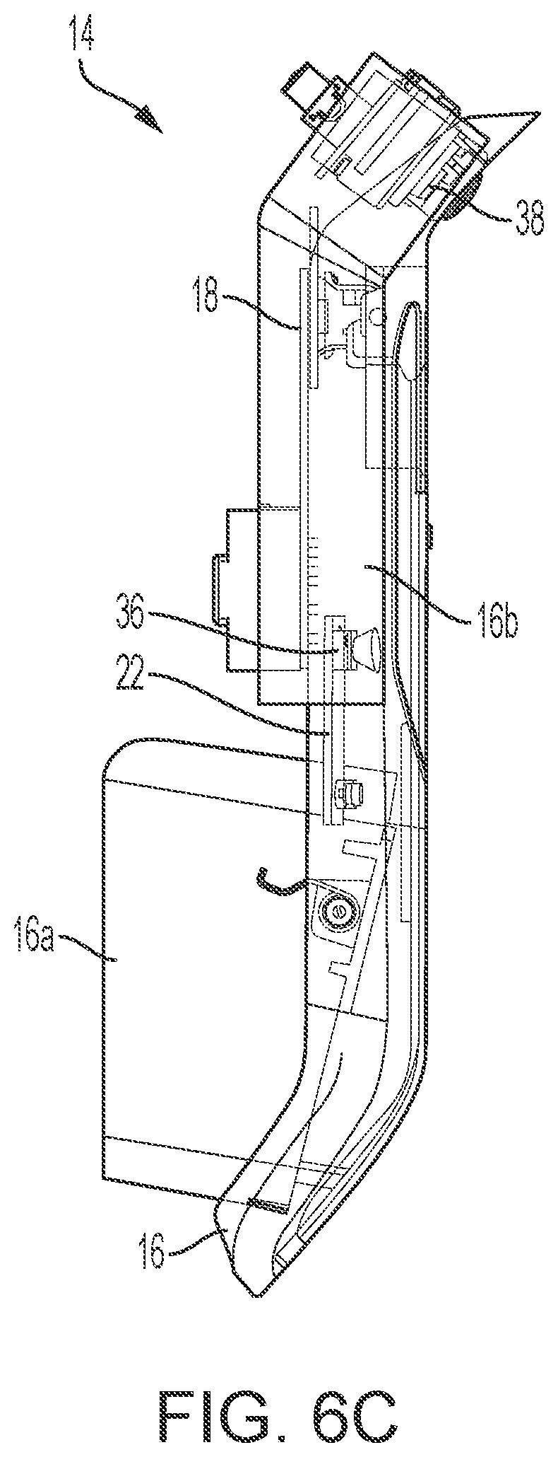 Patent US12324099 Figure 8 – Vehicular overhead console with flexible circuit board