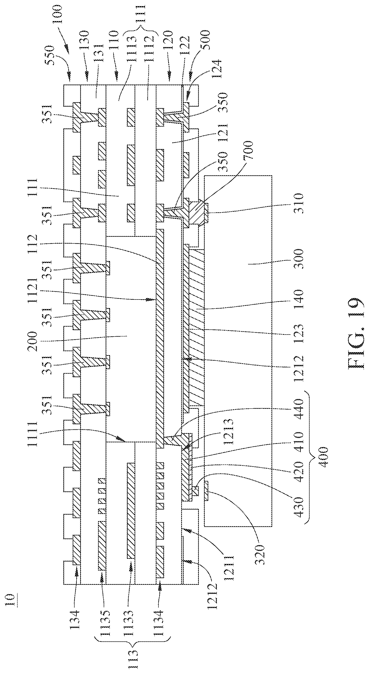 Patent US12324100 Figure 12 – Circuit board assembly and manufacturing method thereof