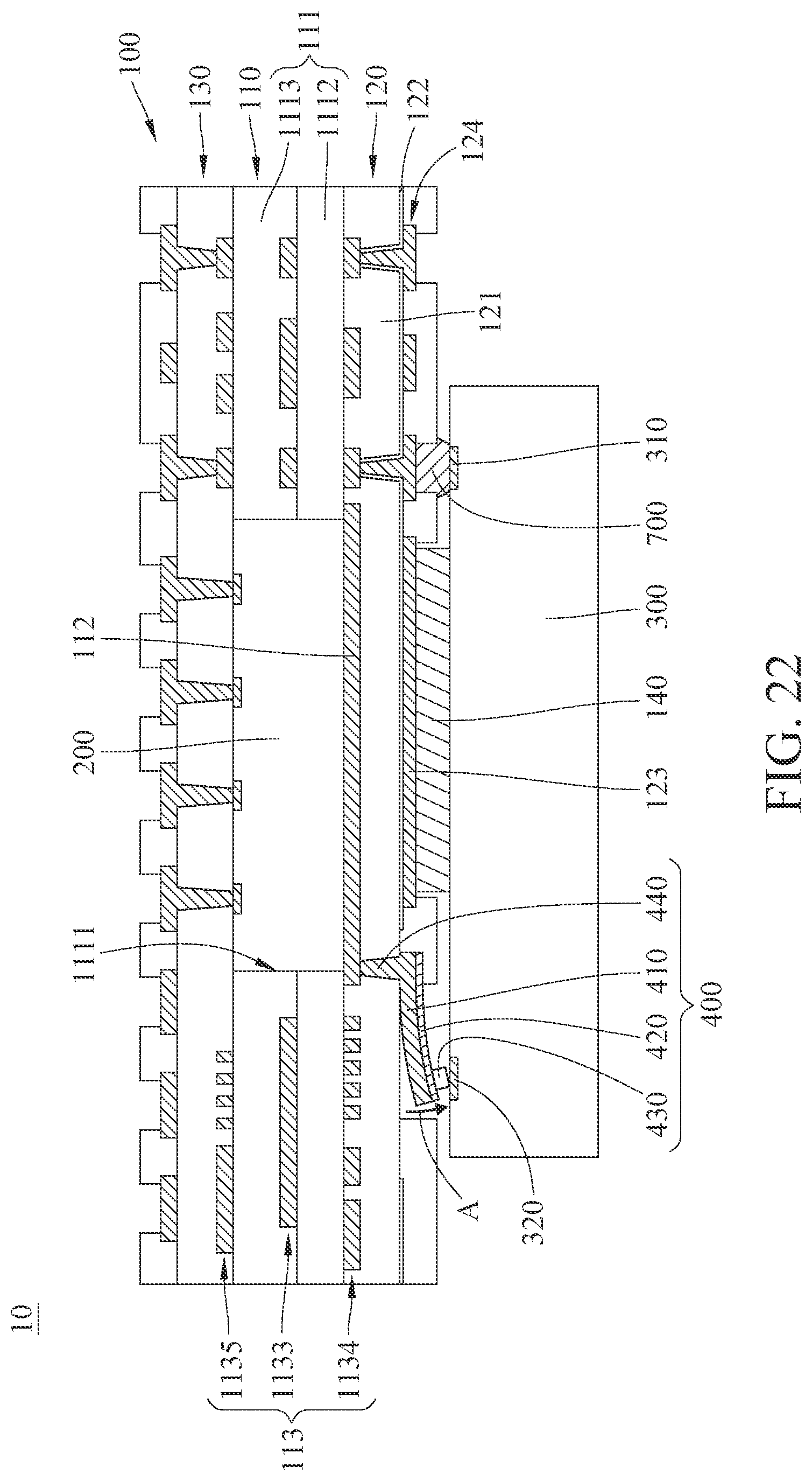 Patent US12324100 Figure 14 – Circuit board assembly and manufacturing method thereof