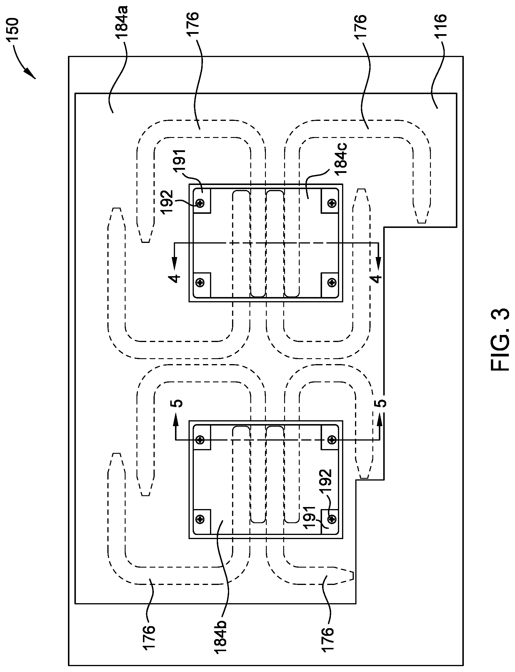 Patent US12324101 Figure 3 – Frame for coupling of a thermal management device to a printed circuit board