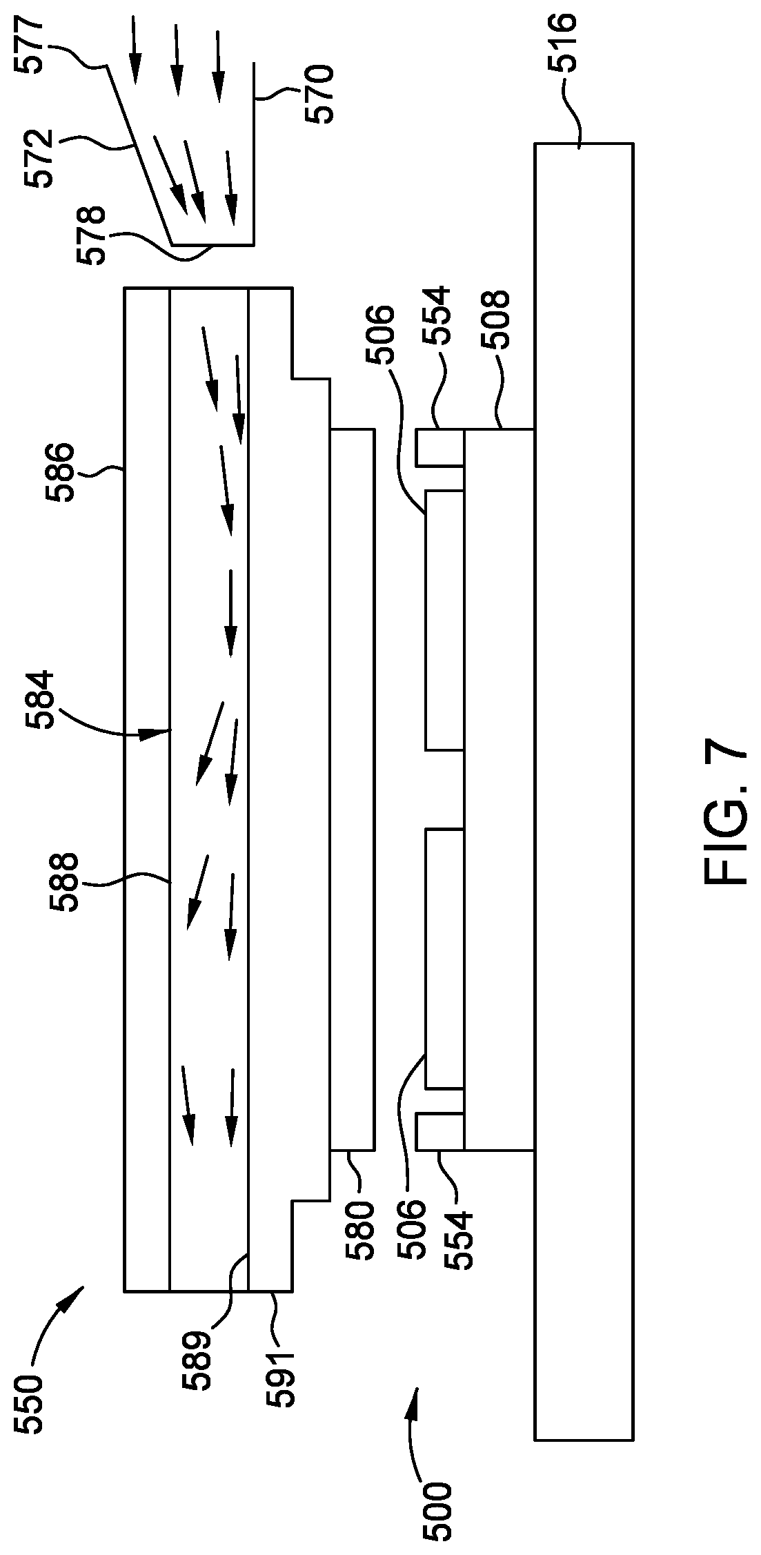 Patent US12324101 Figure 7 – Frame for coupling of a thermal management device to a printed circuit board