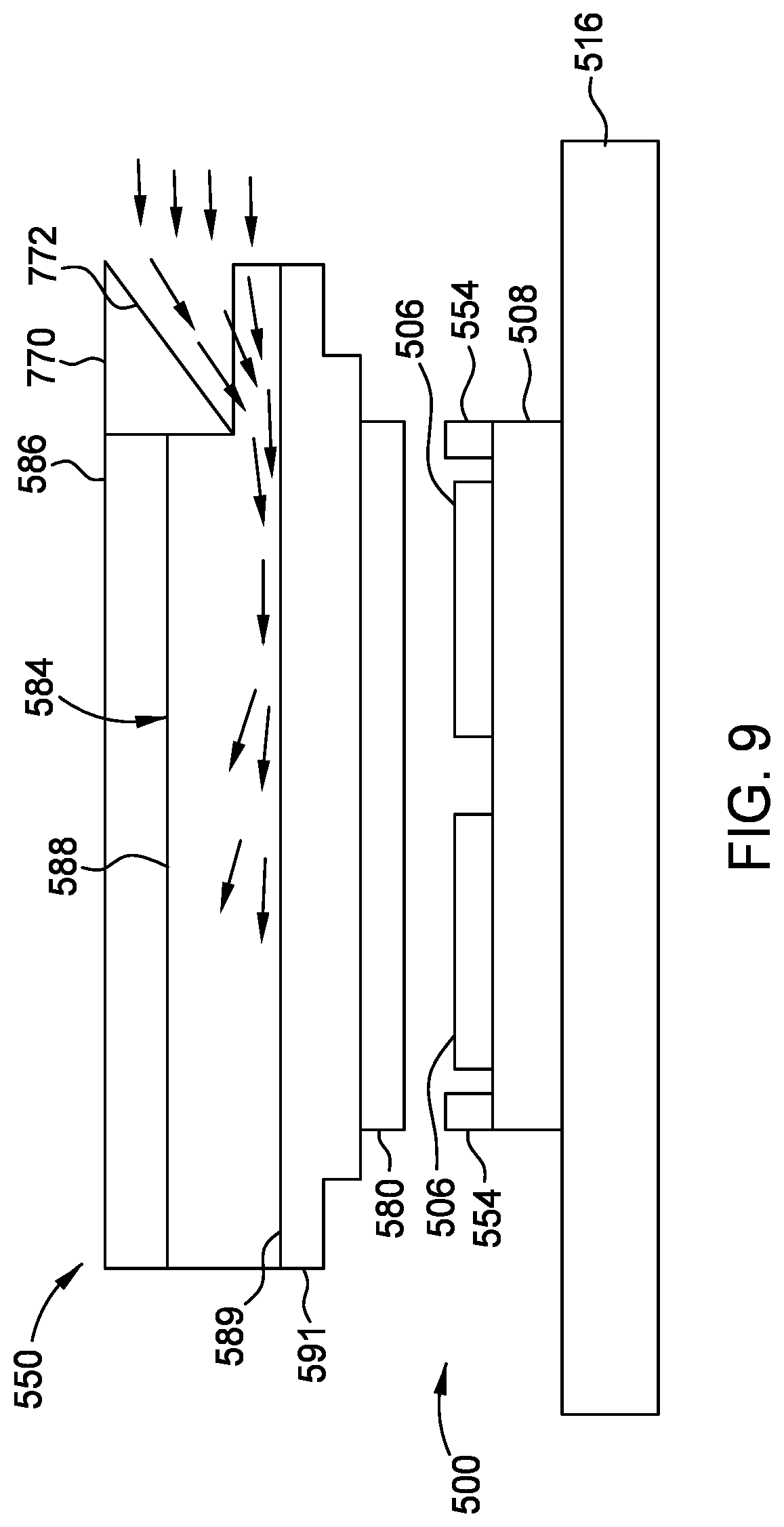 Patent US12324101 Figure 9 – Frame for coupling of a thermal management device to a printed circuit board
