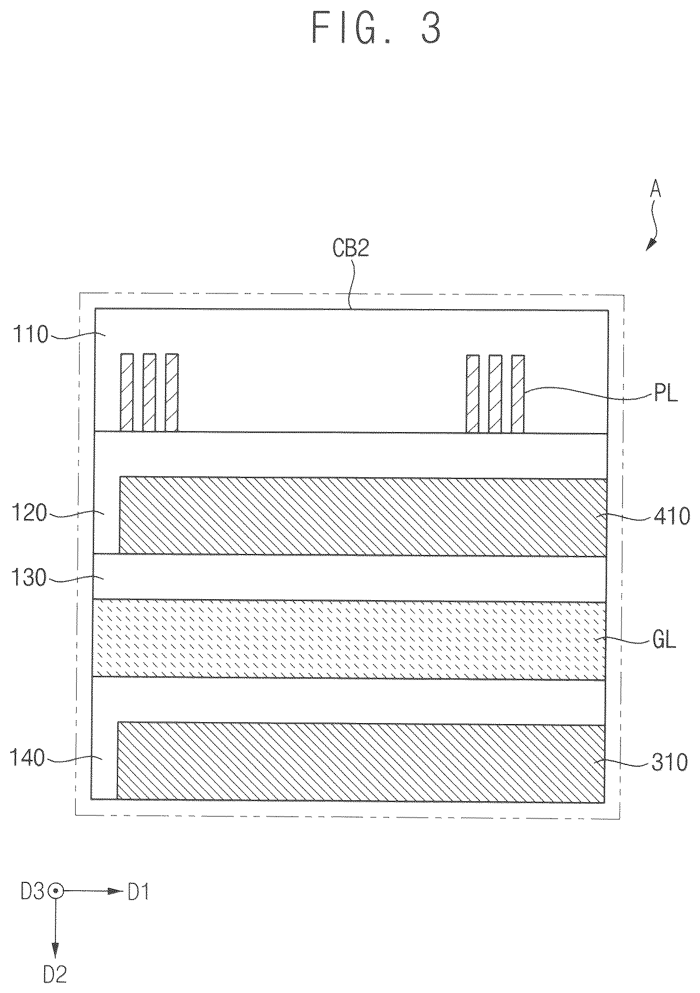 Patent US12324107 Figure 3 – Circuit board and a display device including the same