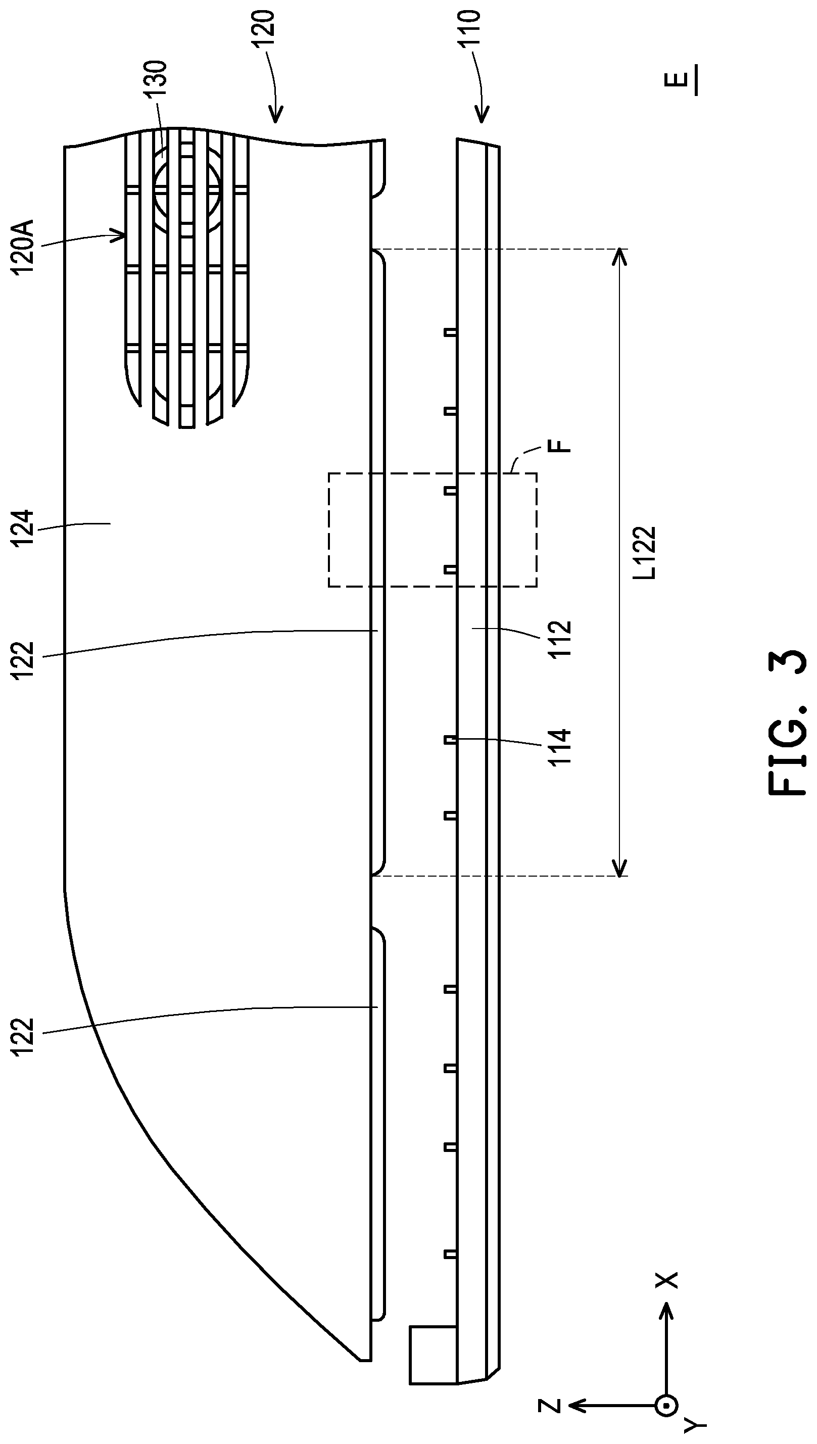Patent US12324108 Figure 3 – Electronic device