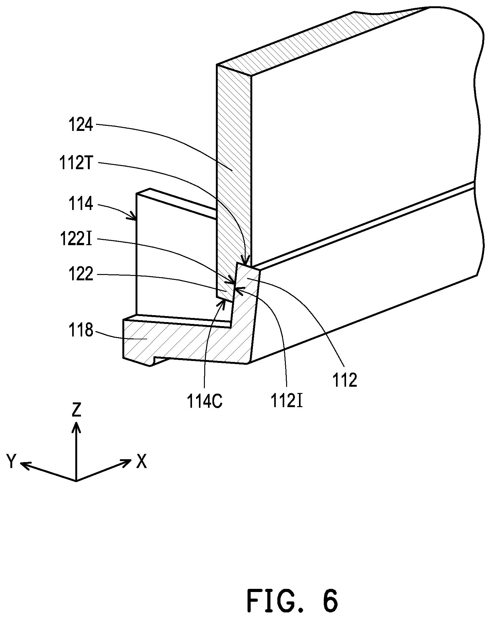 Patent US12324108 Figure 6 – Electronic device