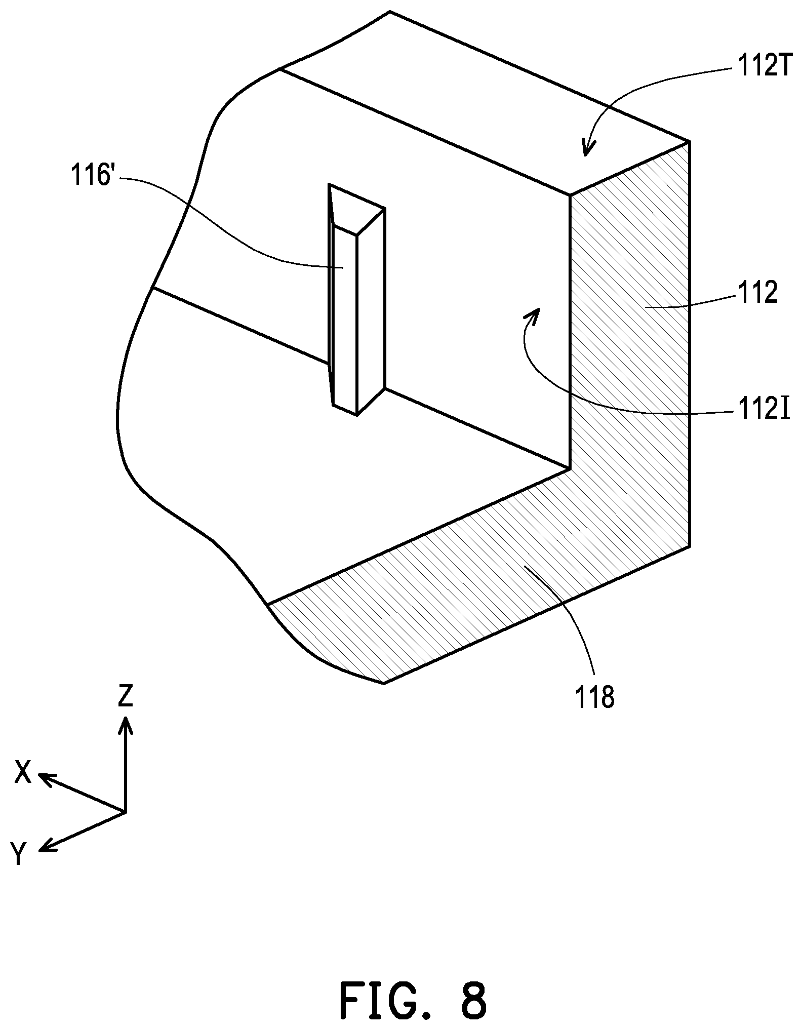 Patent US12324108 Figure 8 – Electronic device