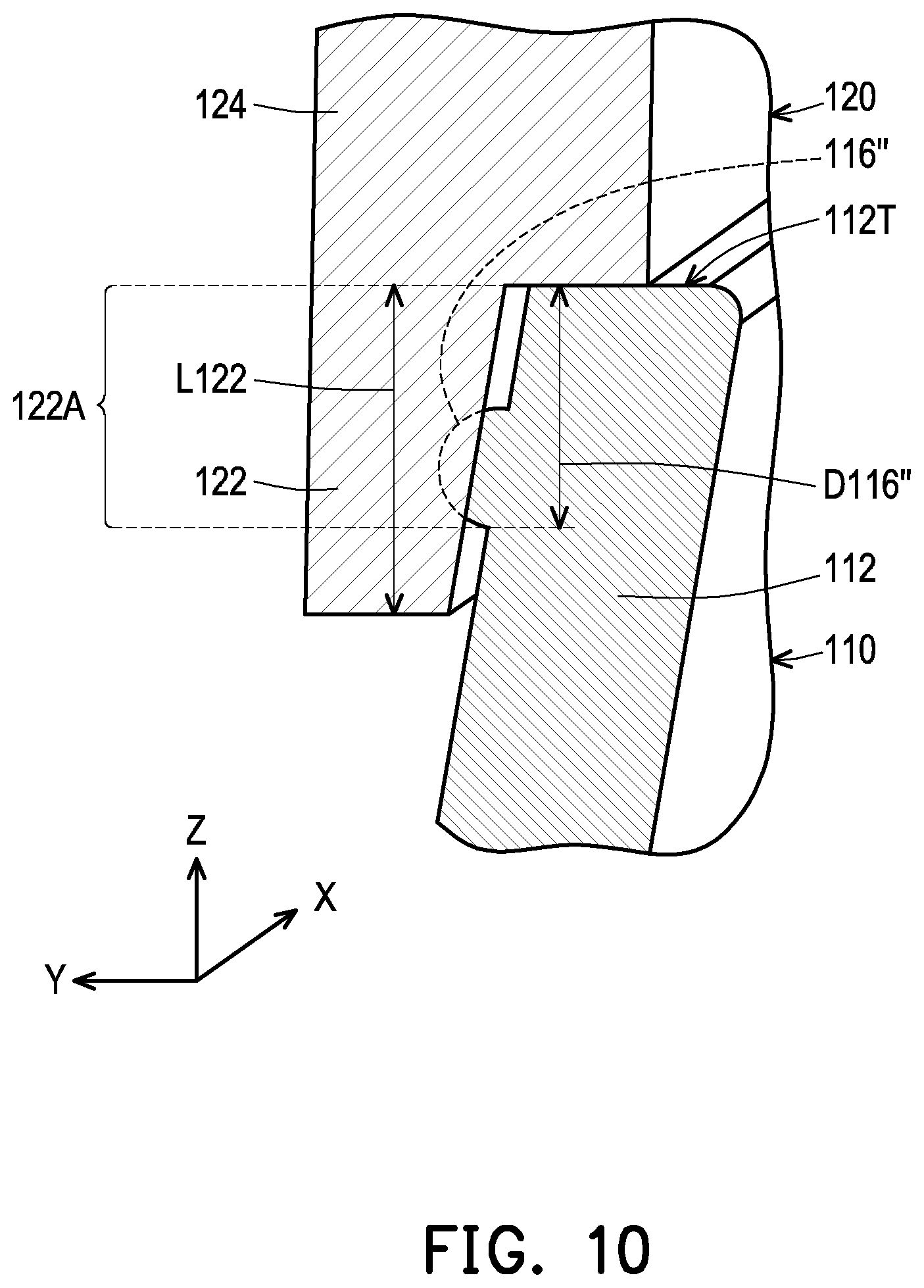 Patent US12324108 Figure 10 – Electronic device