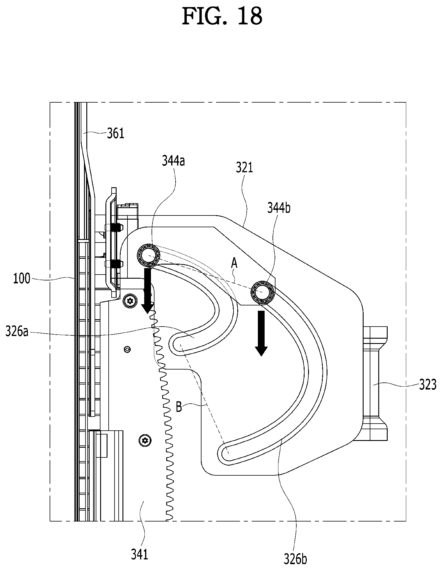 Patent US12324111 Figure 17 – Deformable display device for vehicle