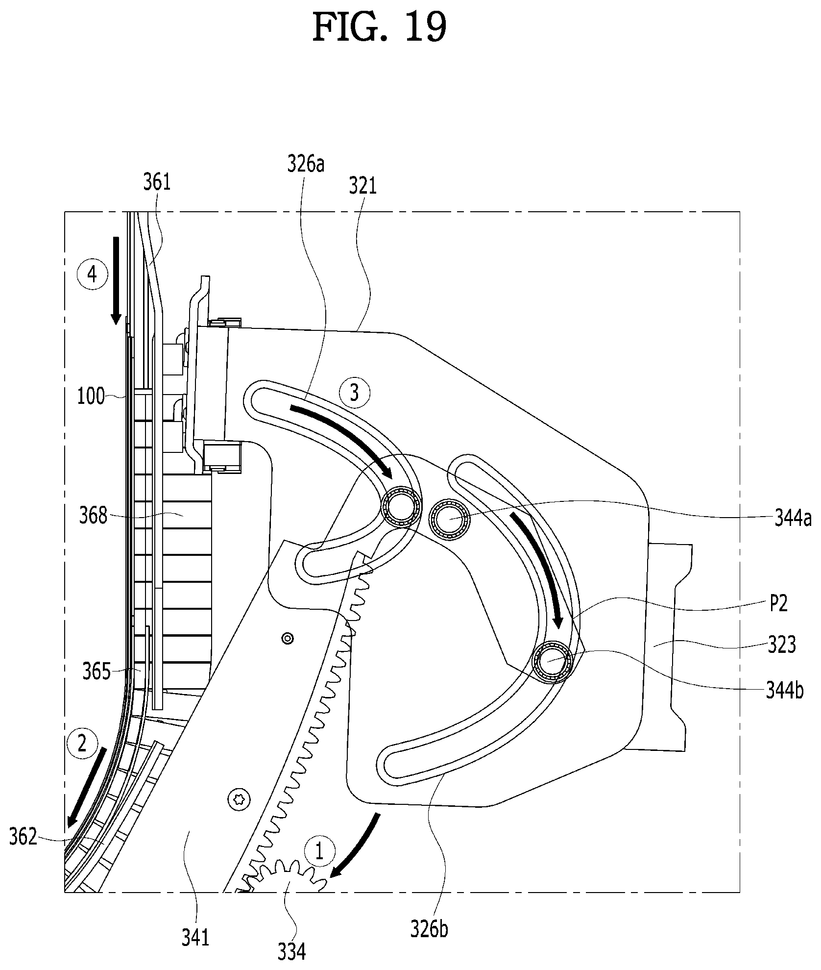 Patent US12324111 Figure 18 – Deformable display device for vehicle
