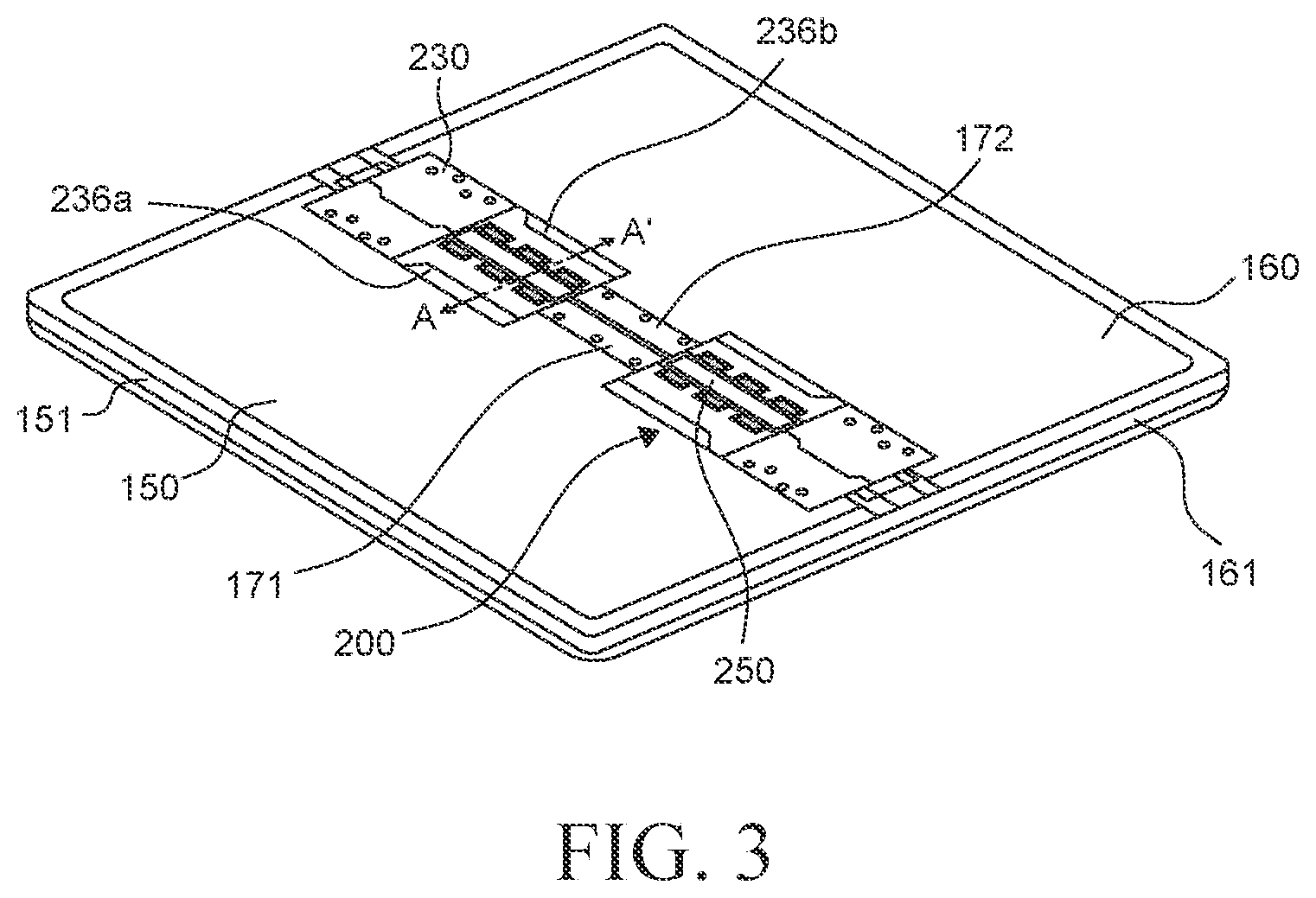 Patent US12324113 Figure 3 – Foldable display device including a foreign material inflow prevention element