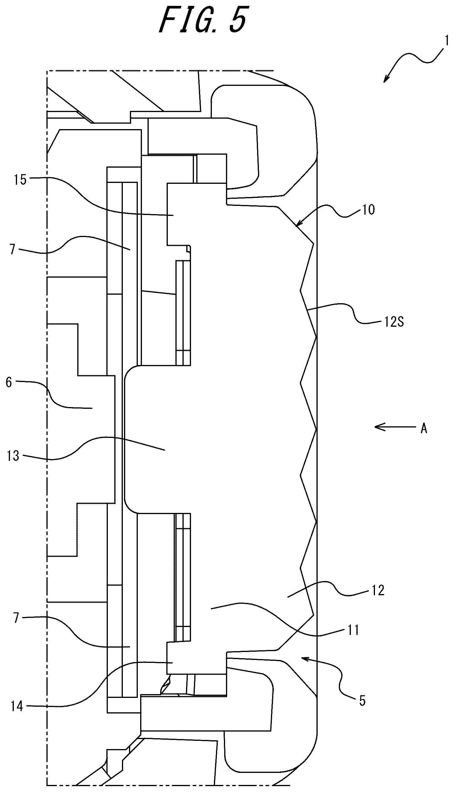 Patent US12324117 Figure 5 – Securing component and electronic device