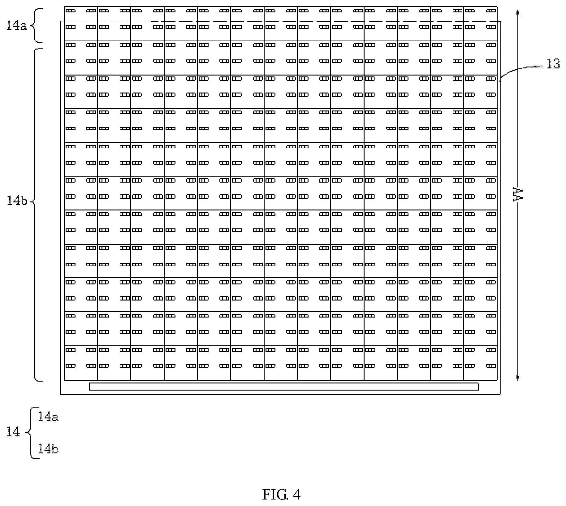 Patent US12324118 Figure 4 – Splicing screen and display device