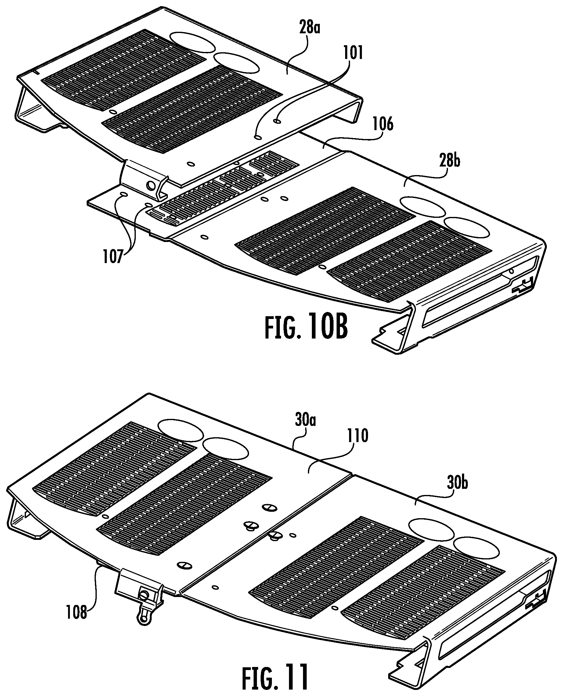 Patent US12324121 Figure 10 – Outdoor electronics enclosure with modular structure