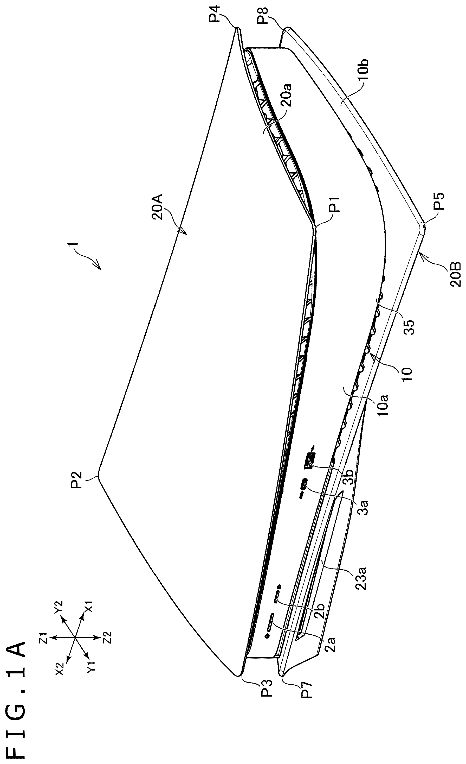 Patent US12324124 Figure 1 – Electronic apparatus