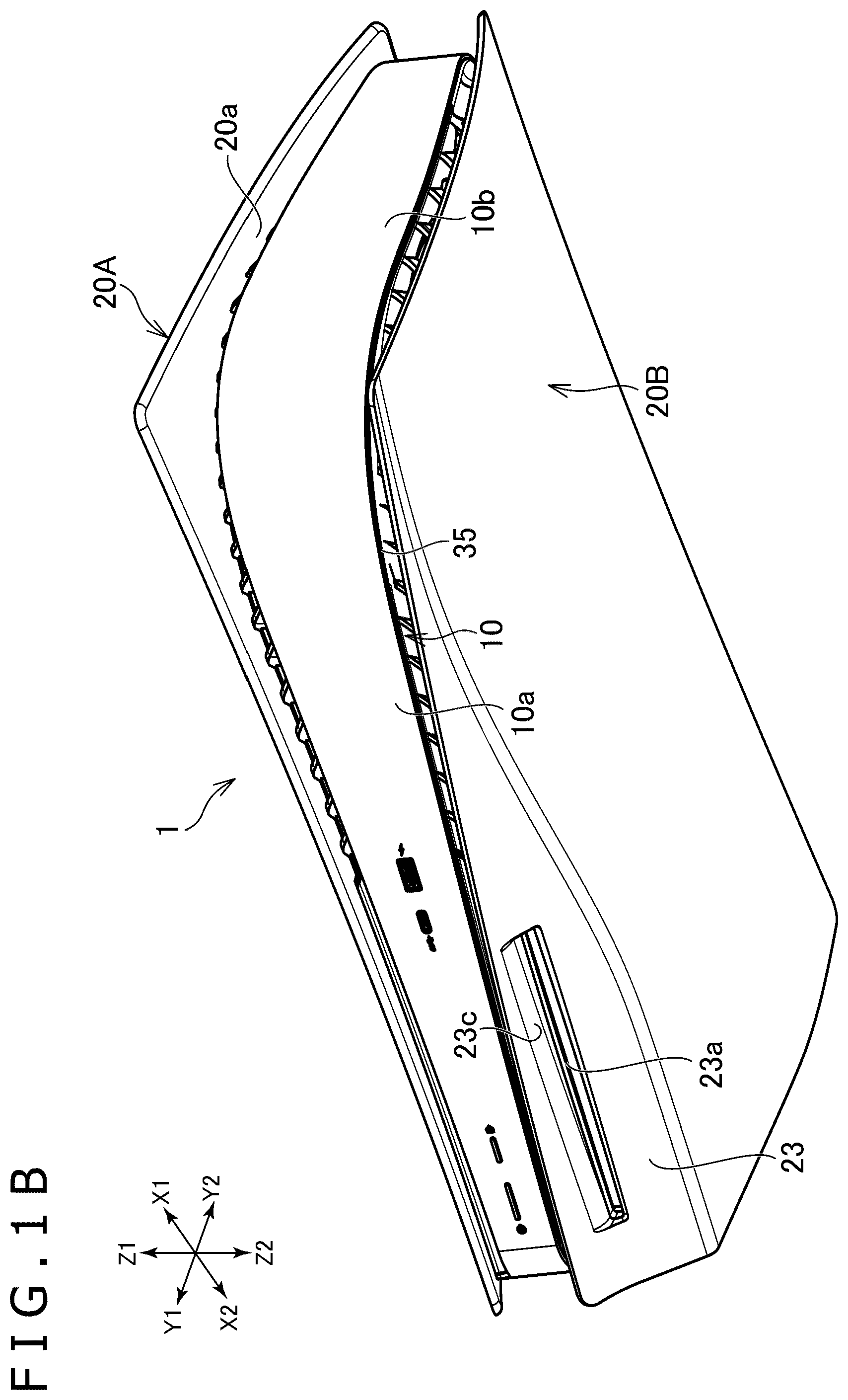 Patent US12324124 Figure 2 – Electronic apparatus