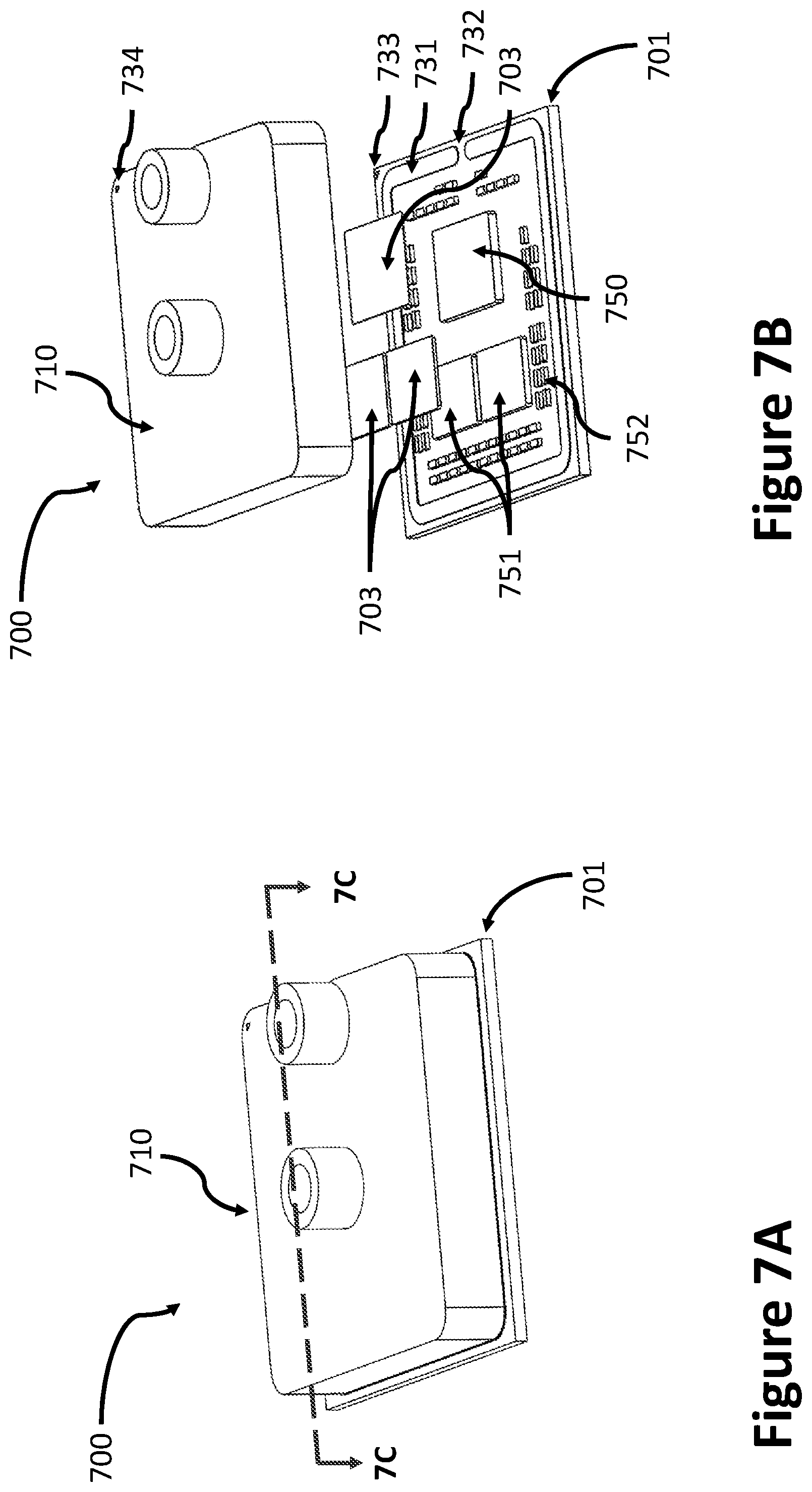 Patent US12324126 Figure 7 – Actively cooled heat-dissipation lids for computer processors and processor assemblies