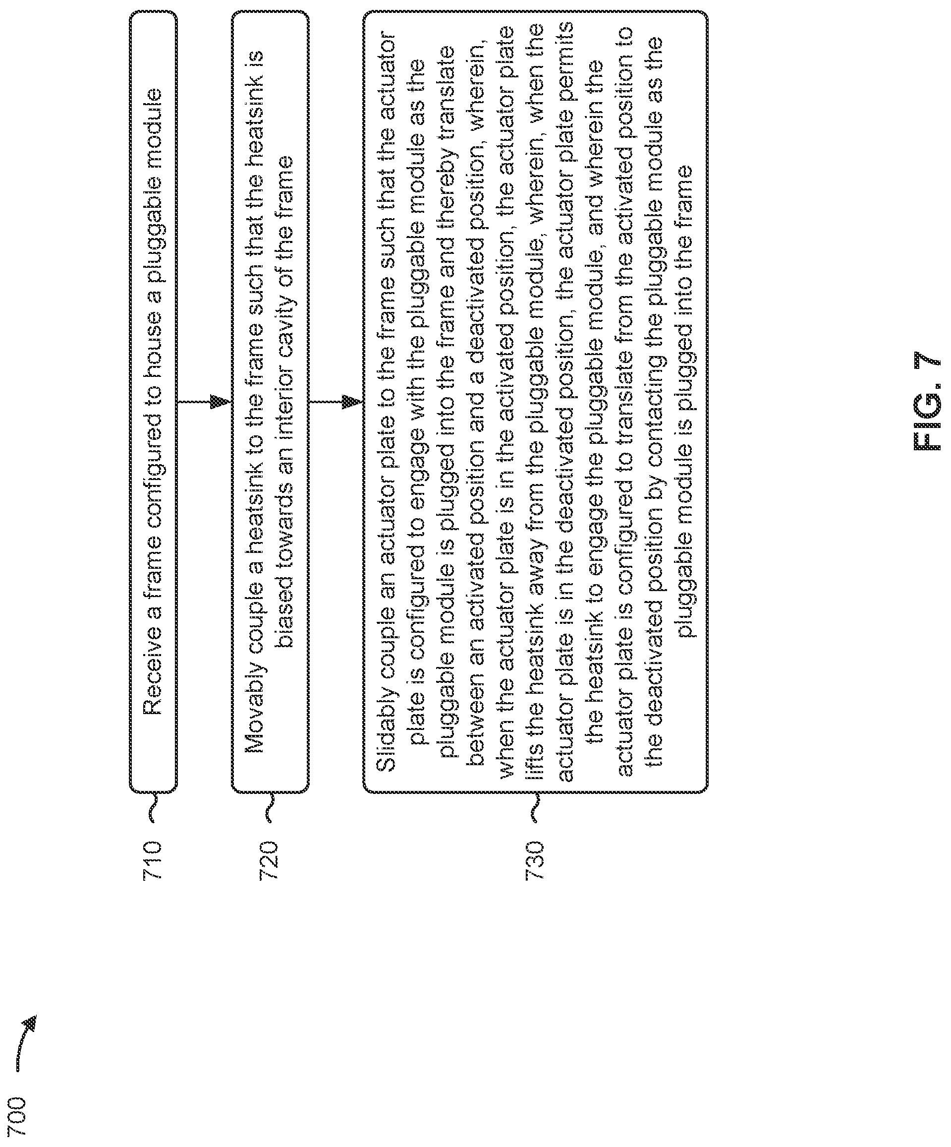 Patent US12324129 Figure 17 – Actuating heatsink for pluggable modules