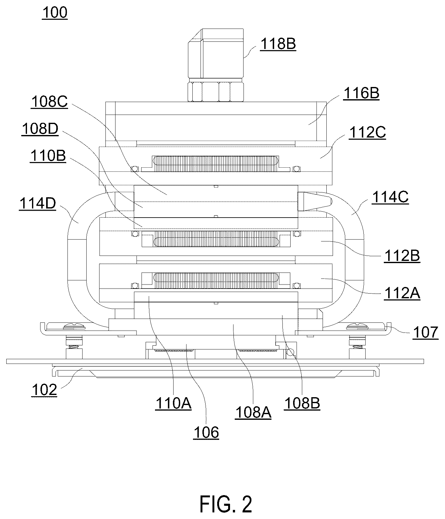 Patent US12324130 Figure 2 – Component cooler with spring mechanism