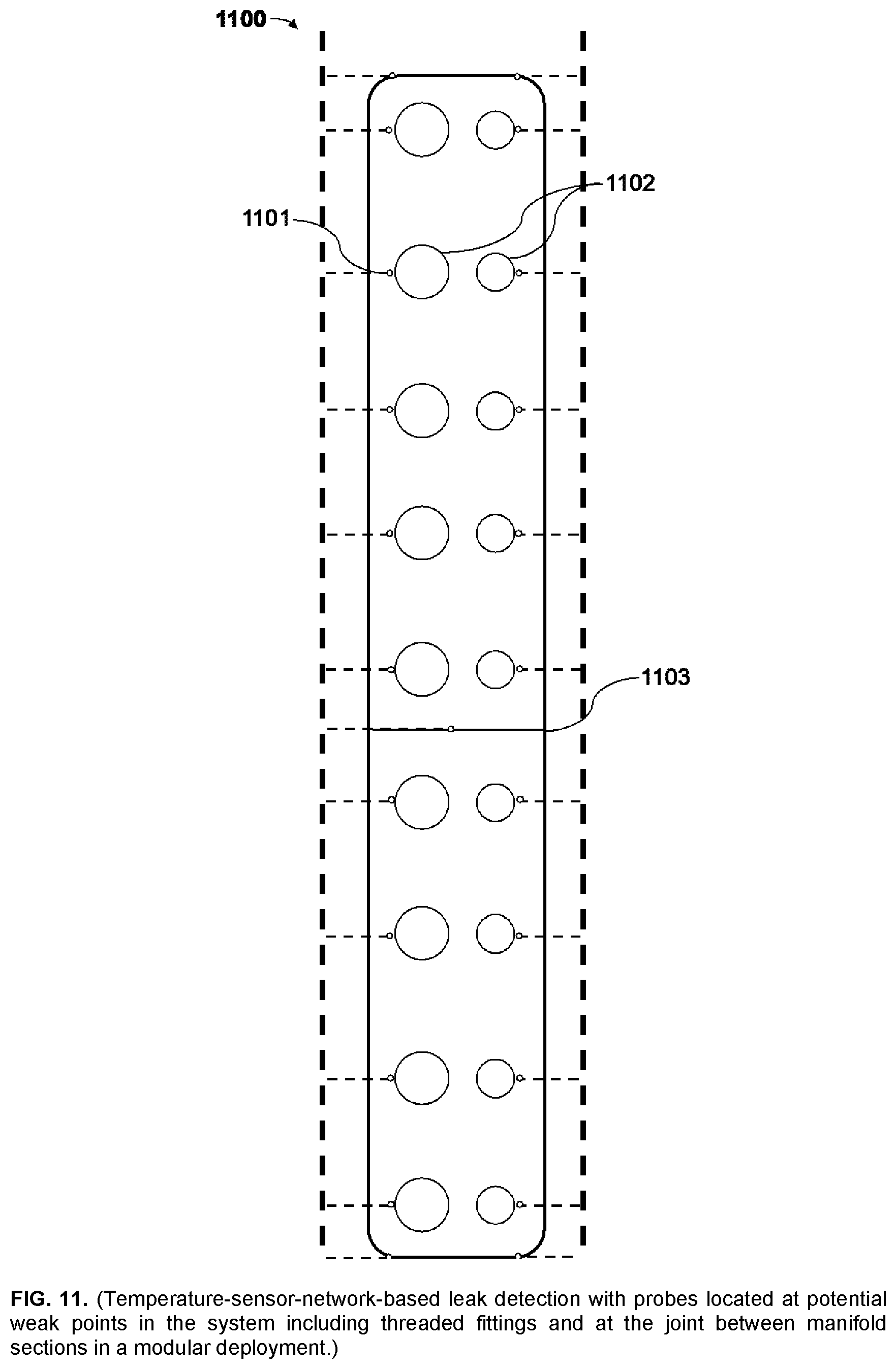 Patent US12324131 Figure 13 – Manifold systems, devices, and methods for thermal management of hardware components