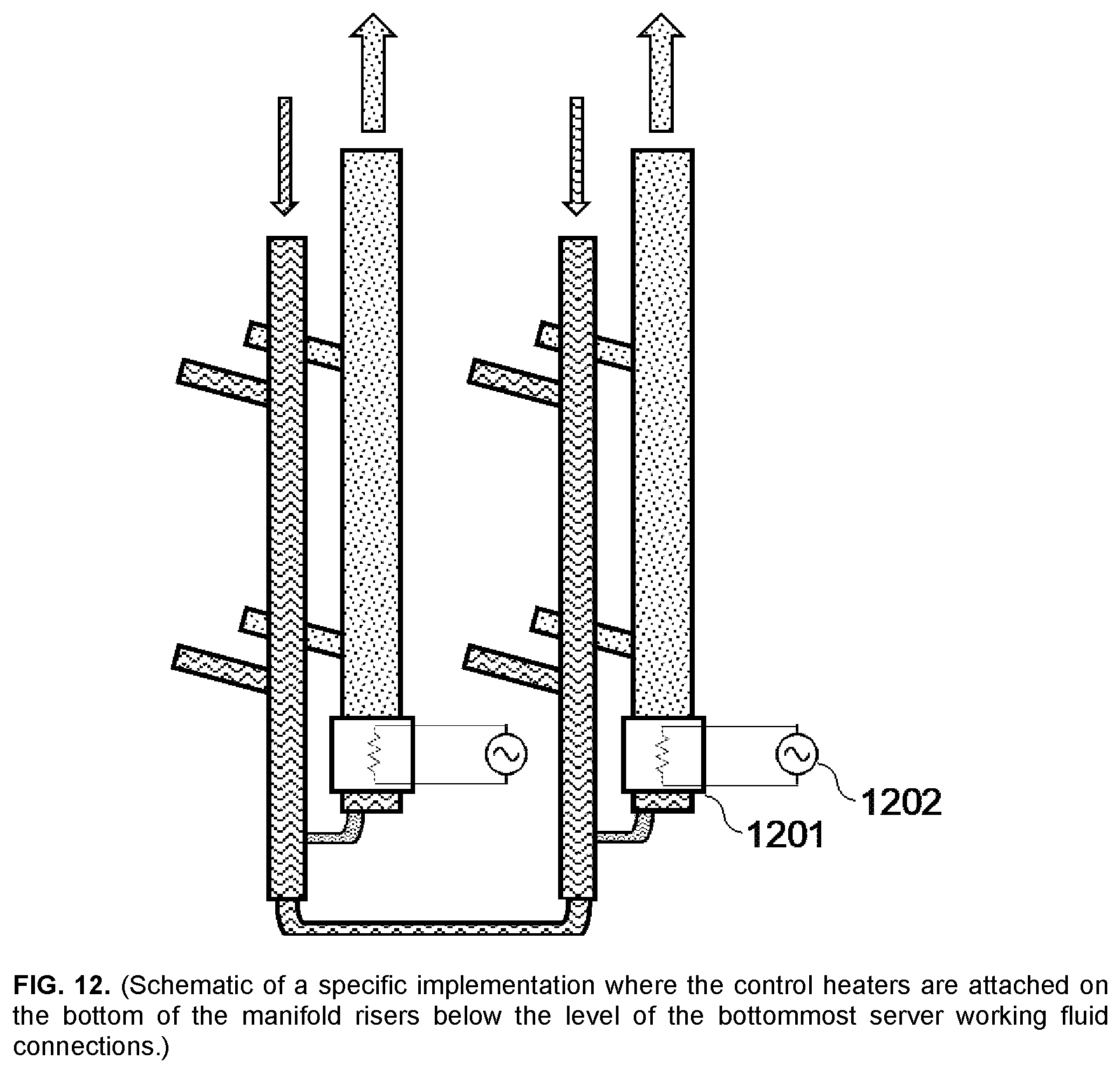 Patent US12324131 Figure 14 – Manifold systems, devices, and methods for thermal management of hardware components