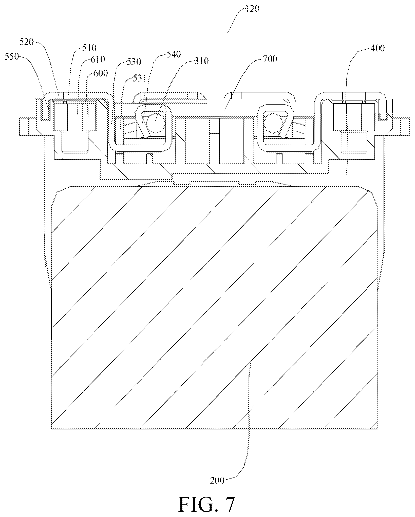 Patent US12324132 Figure 6 – Vehicle-mounted power supply apparatus and vehicle having same