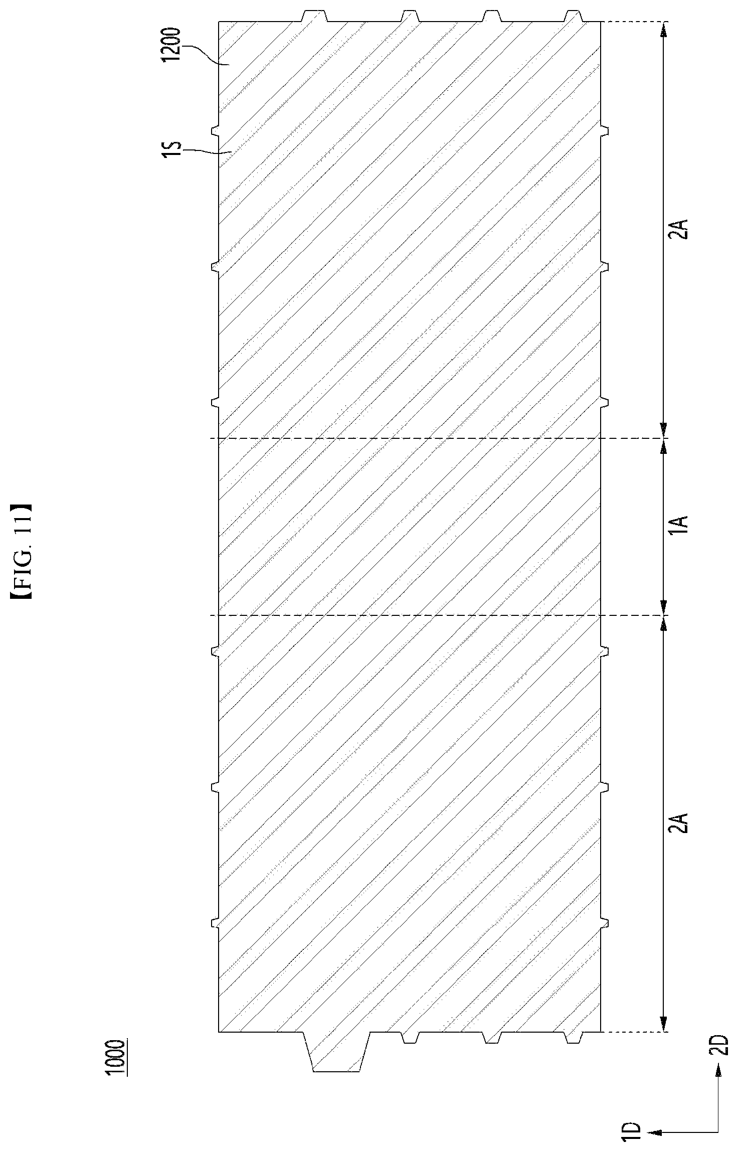 Patent US12324134 Figure 7 – Elastic member and display device comprising same